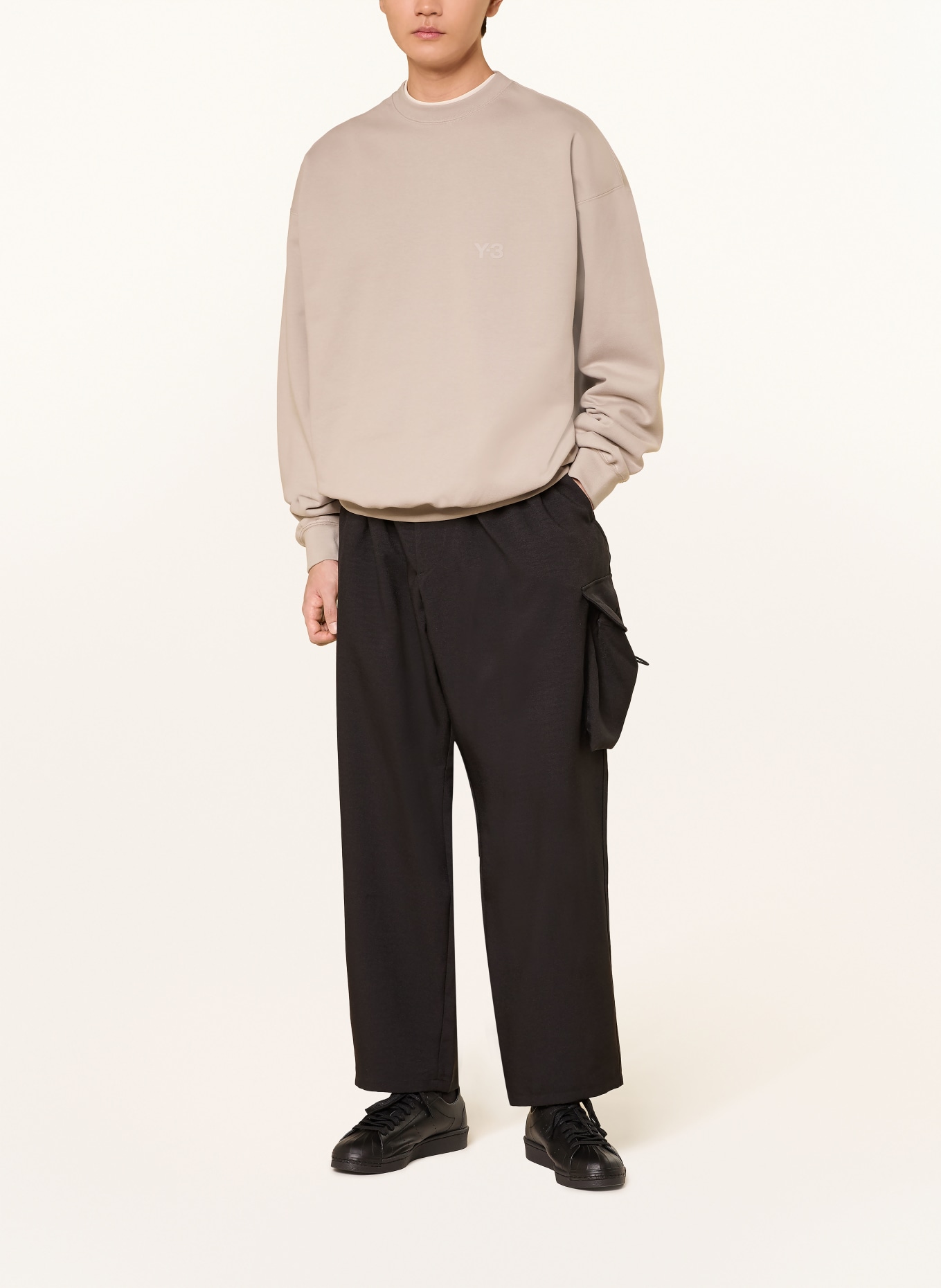 Y-3 Sweatshirt: HELLBRAUN