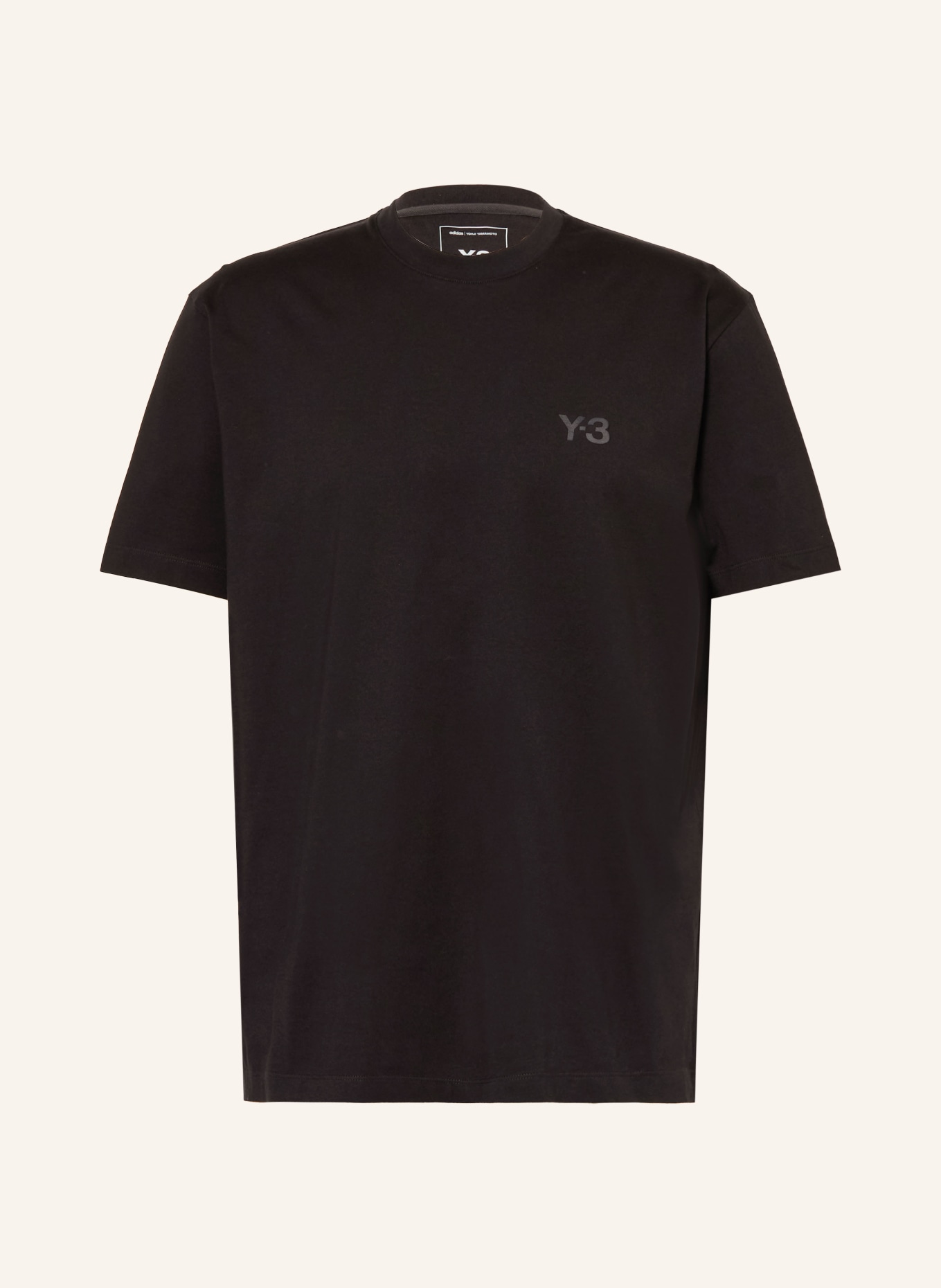 Y-3 koszulka: CZARNY