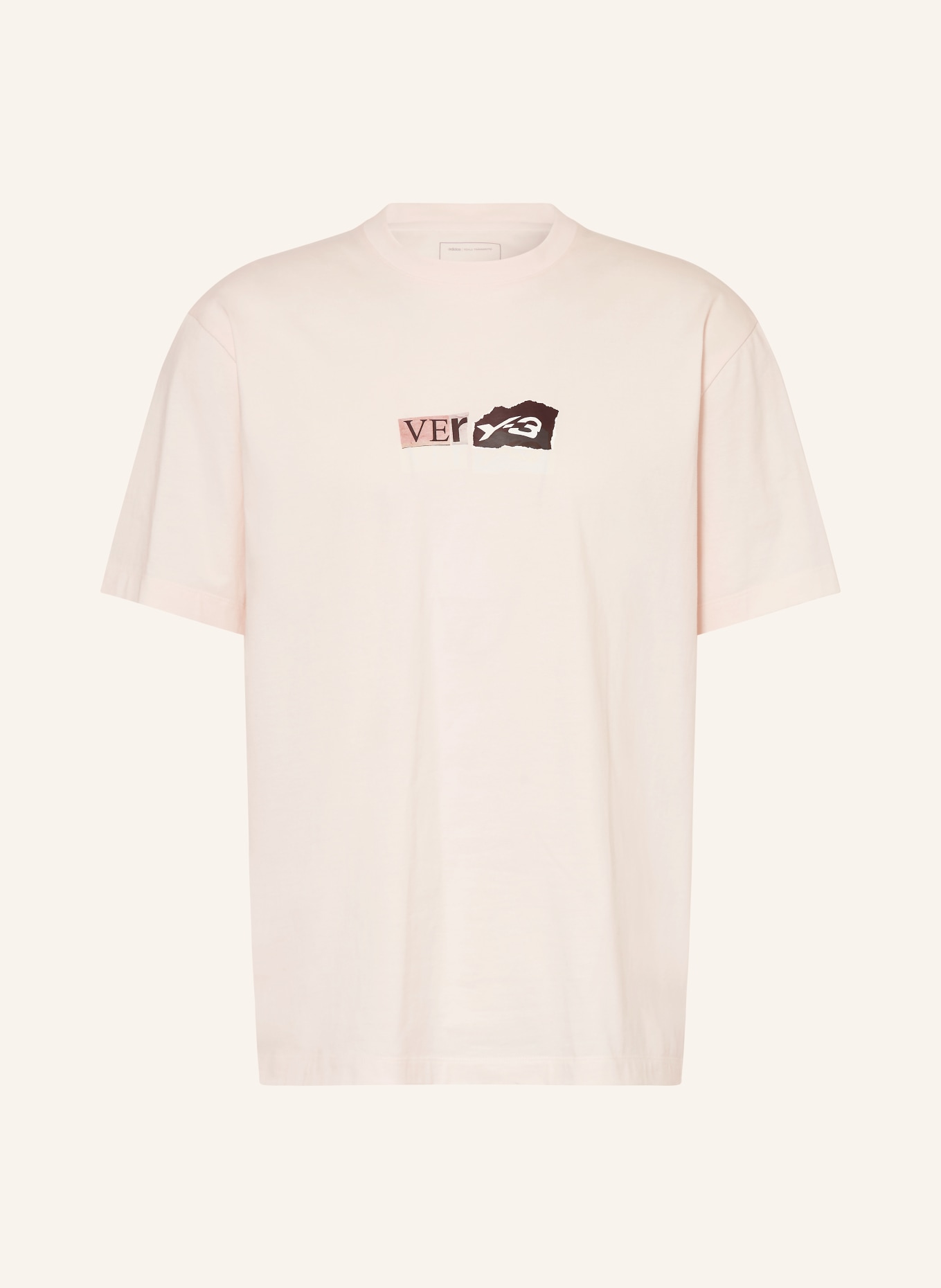 Y-3 Tričko Y-3 GFX: KRÉMOVÁ