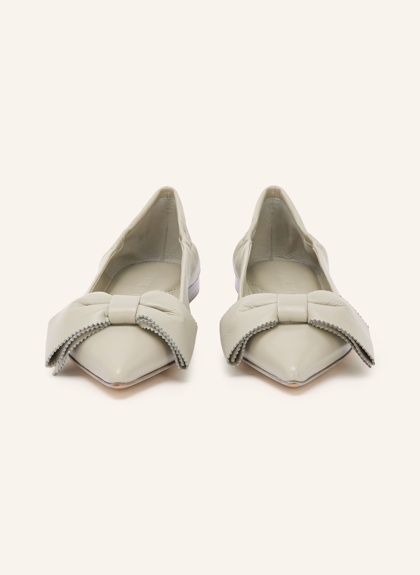 POMME D'OR Ballerinas INGRID: HELLGRAU