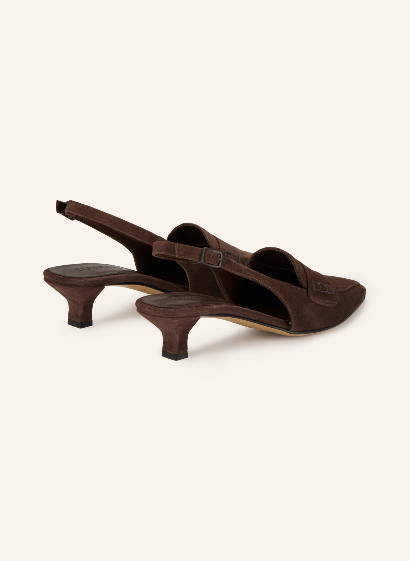POMME D'OR Slingpumps LOUISE: DUNKELBRAUN