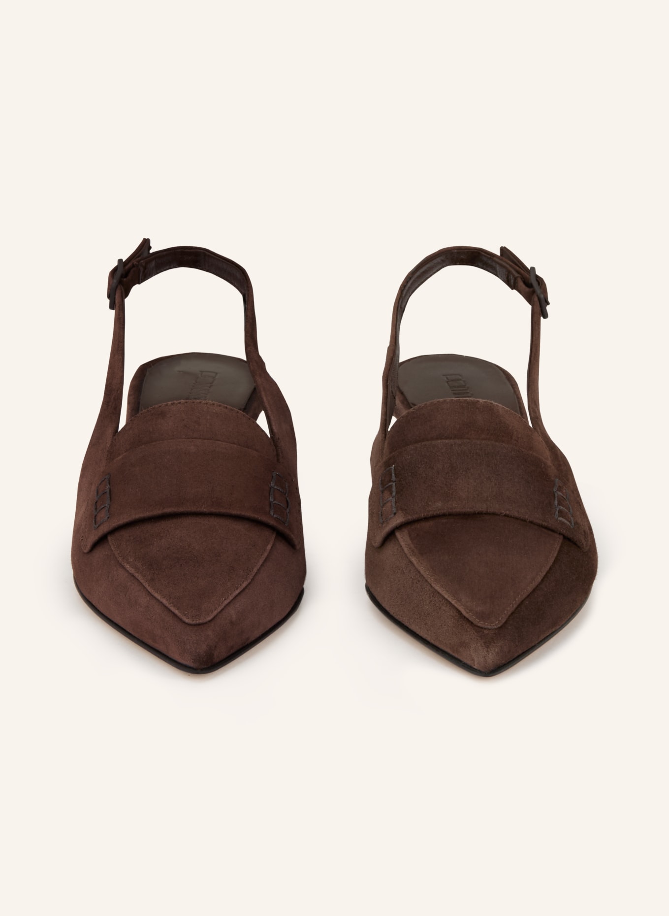 POMME D'OR Slingpumps LOUISE: DUNKELBRAUN