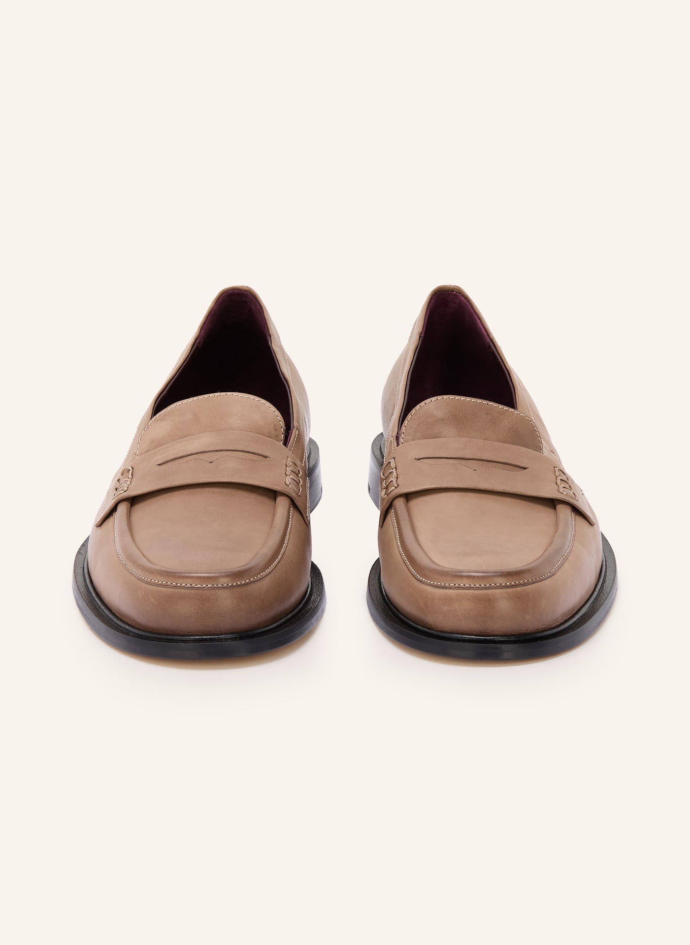 POMME D'OR Penny-Loafer GENDER: HELLBRAUN