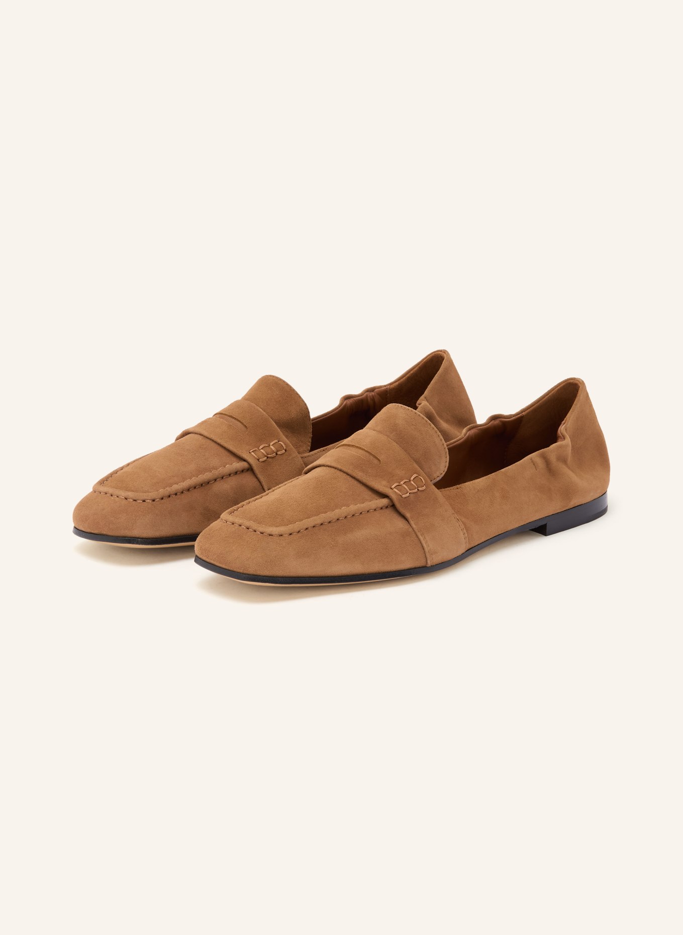POMME D'OR Penny-Loafer ANGIE: BRAUN