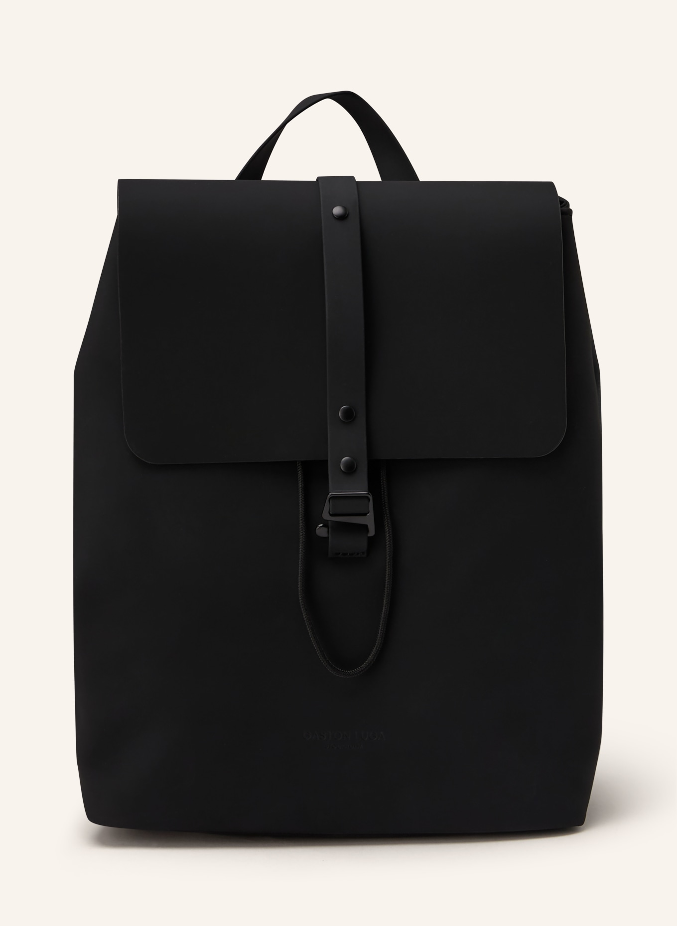 GASTON LUGA DÄSH 13 l backpack with laptop compartment: BLACK