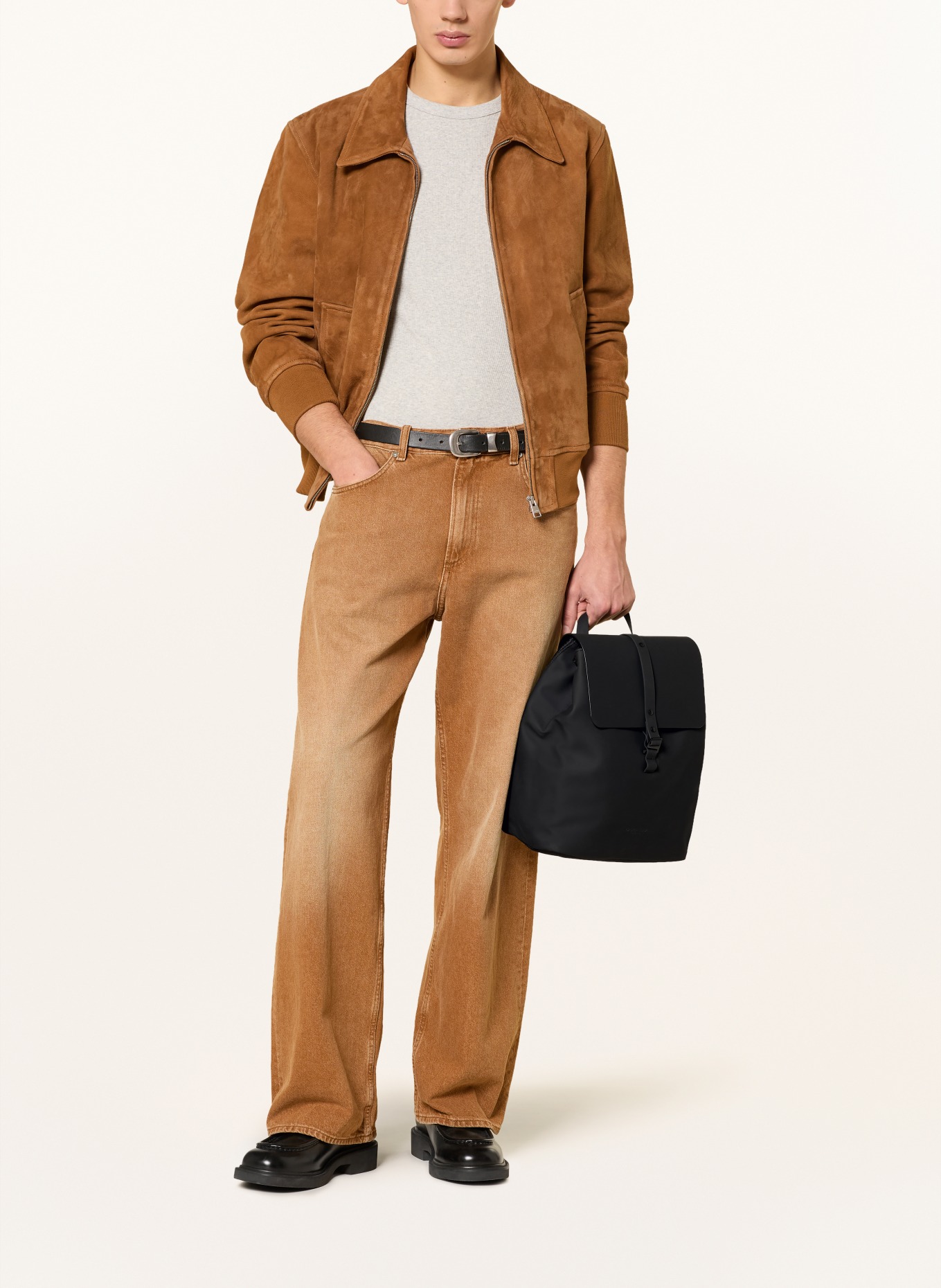 GASTON LUGA Sac à dos DÄSH 13 l avec compartiment pour ordinateur portable: NOIR