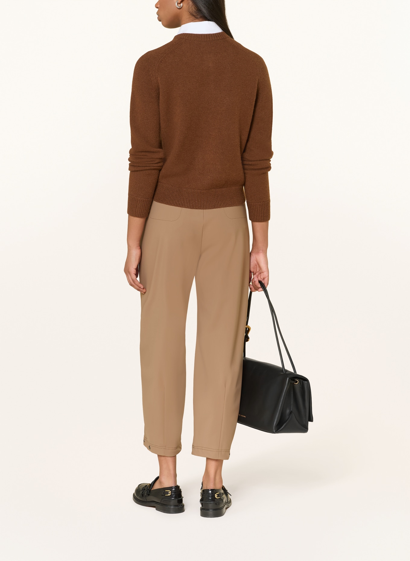 RAFFAELLO ROSSI 7/8 pants ODINE: CAMEL