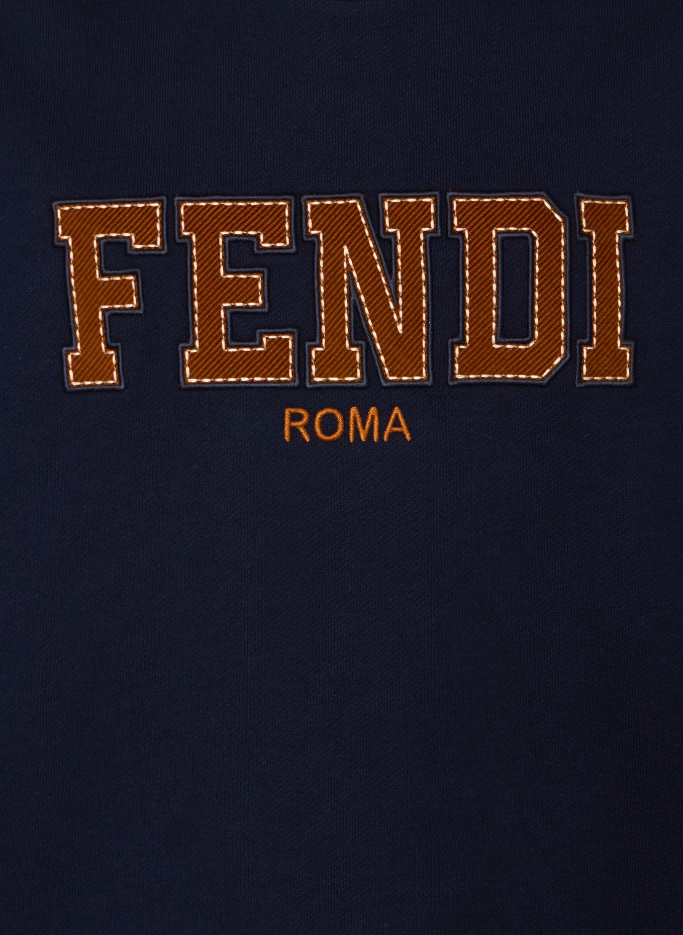 FENDI Sweatshirt: DUNKELBLAU