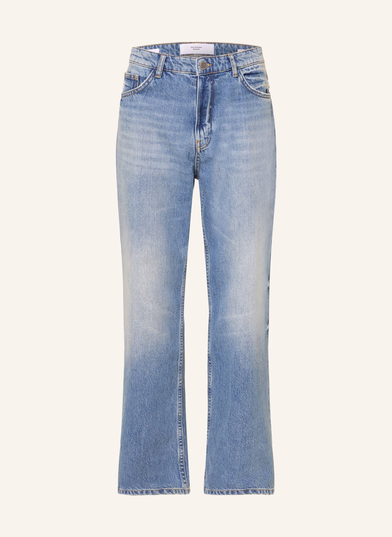 GOLDGARN DENIM FRANKLIN Straight Fit Jeans: 1010 Vintageblue
