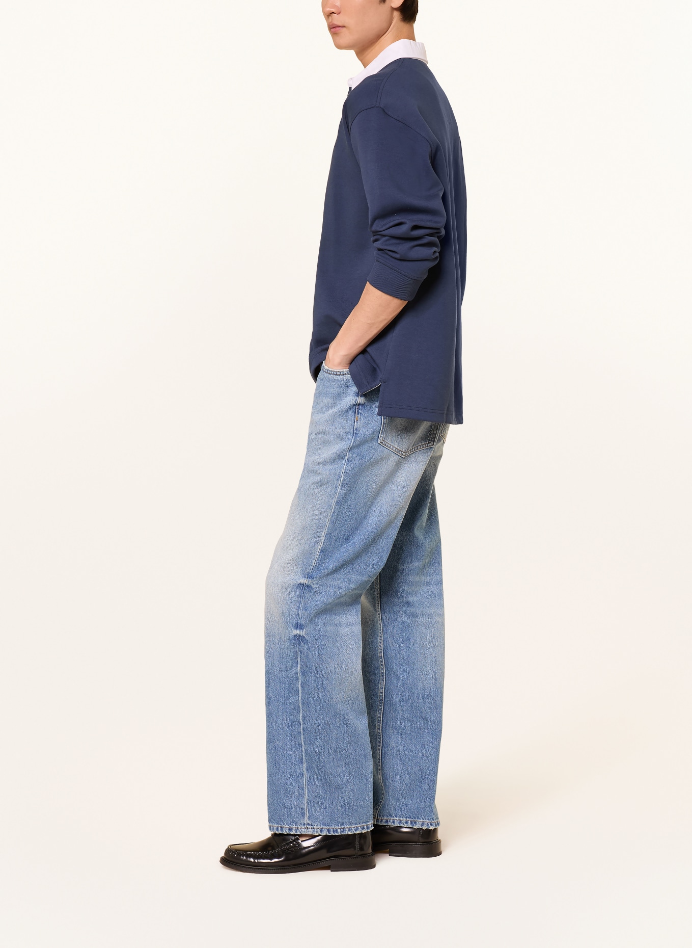 GOLDGARN DENIM FRANKLIN Straight Fit Jeans: 1010 Vintageblue