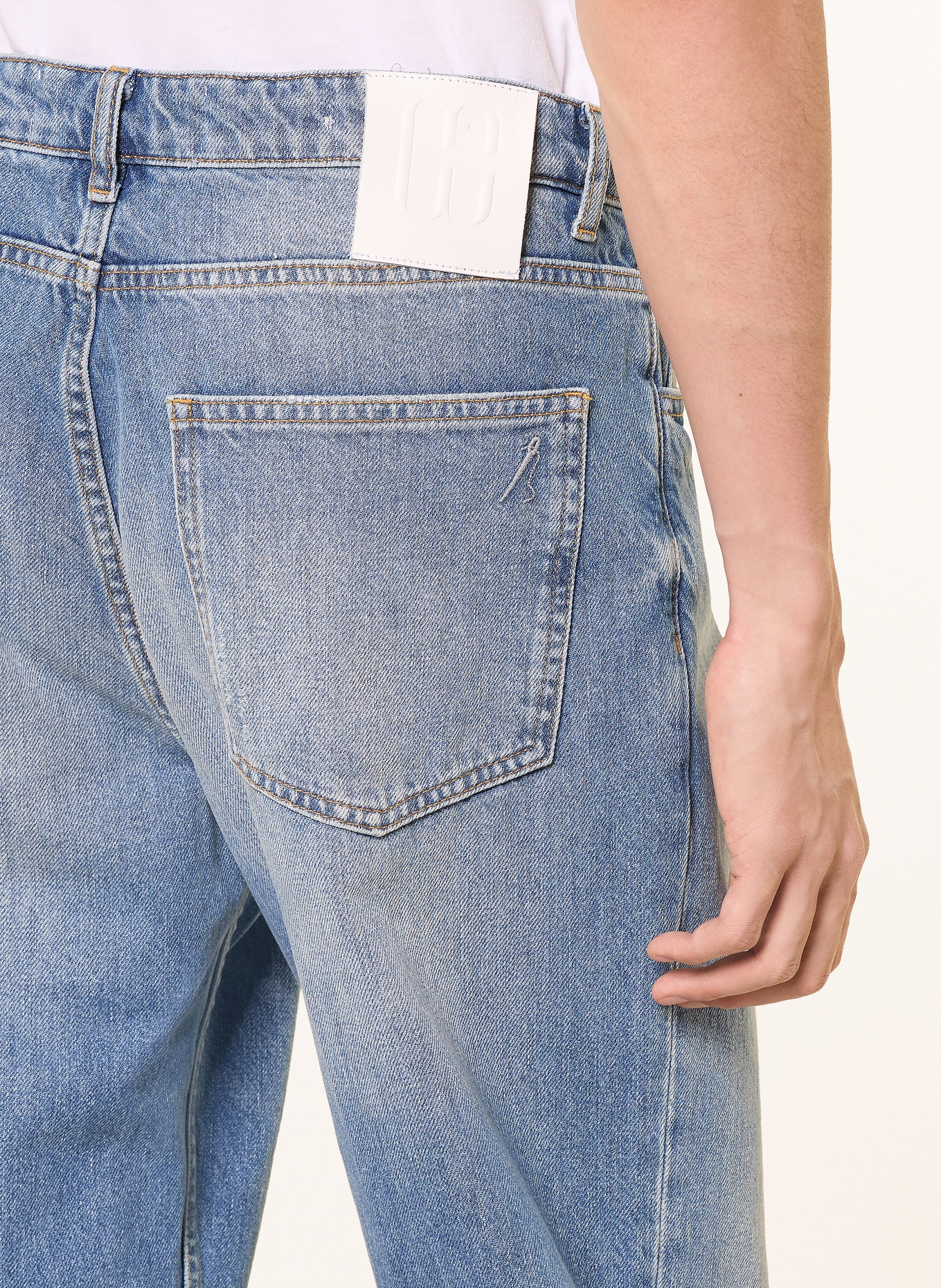 GOLDGARN DENIM FRANKLIN Straight Fit Jeans: 1010 Vintageblue