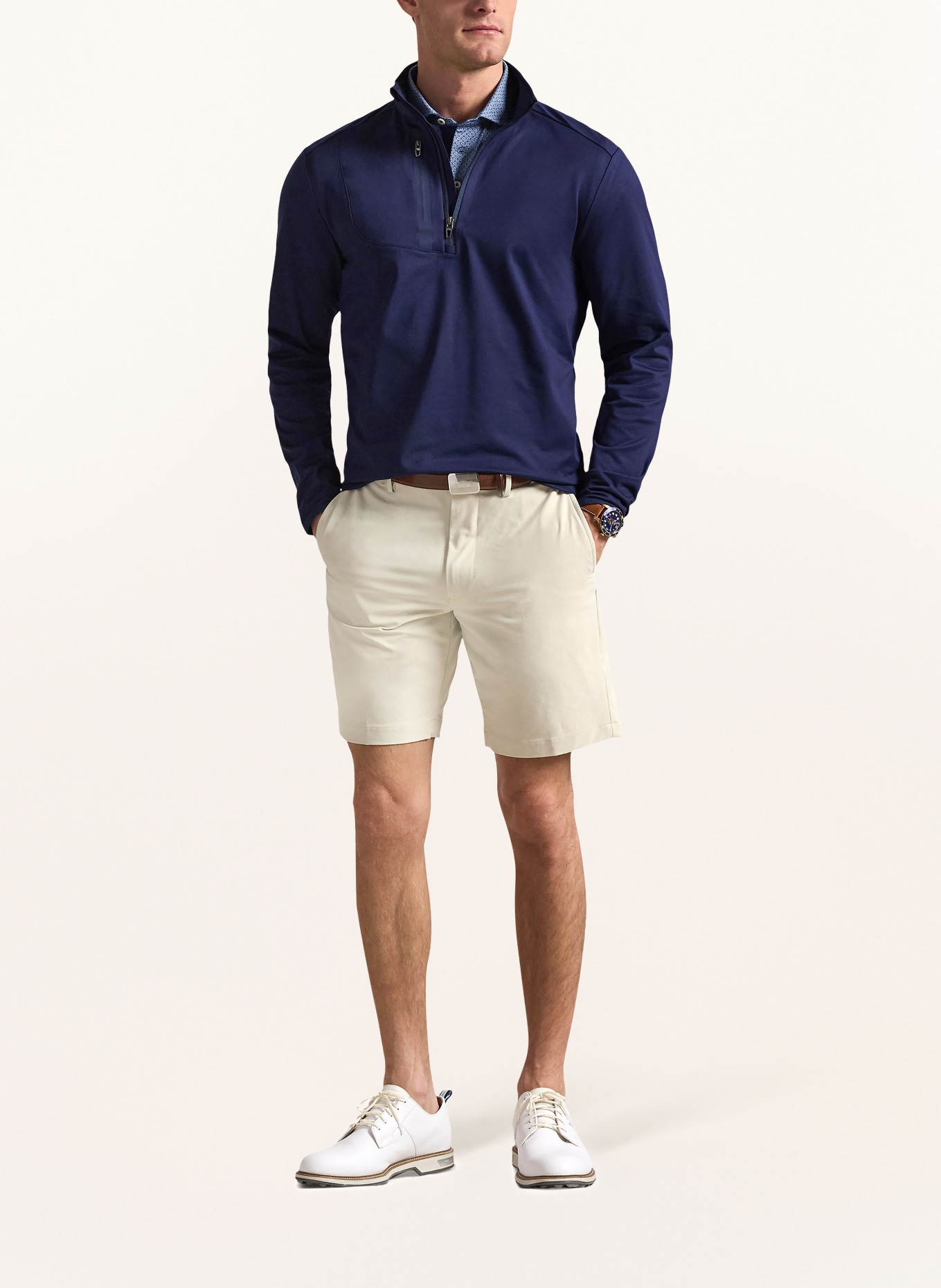 RLX RALPH LAUREN Troyer NEW LUX PERFORMANCE: DUNKELBLAU