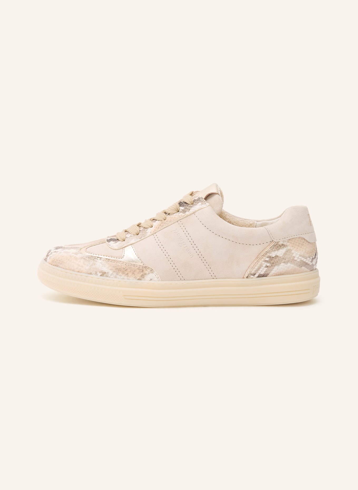 paul green Sneaker: BEIGE
