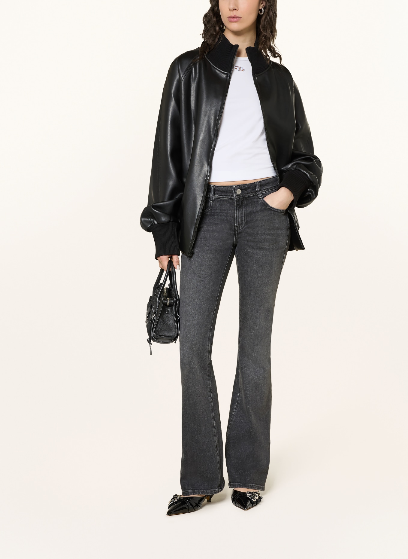 DIESEL Dżinsy bootcut EBBEY: 02