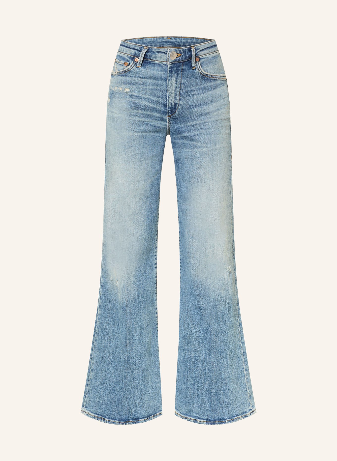 TRUE RELIGION Flared Jeans MIJA: 4646 Light Blue