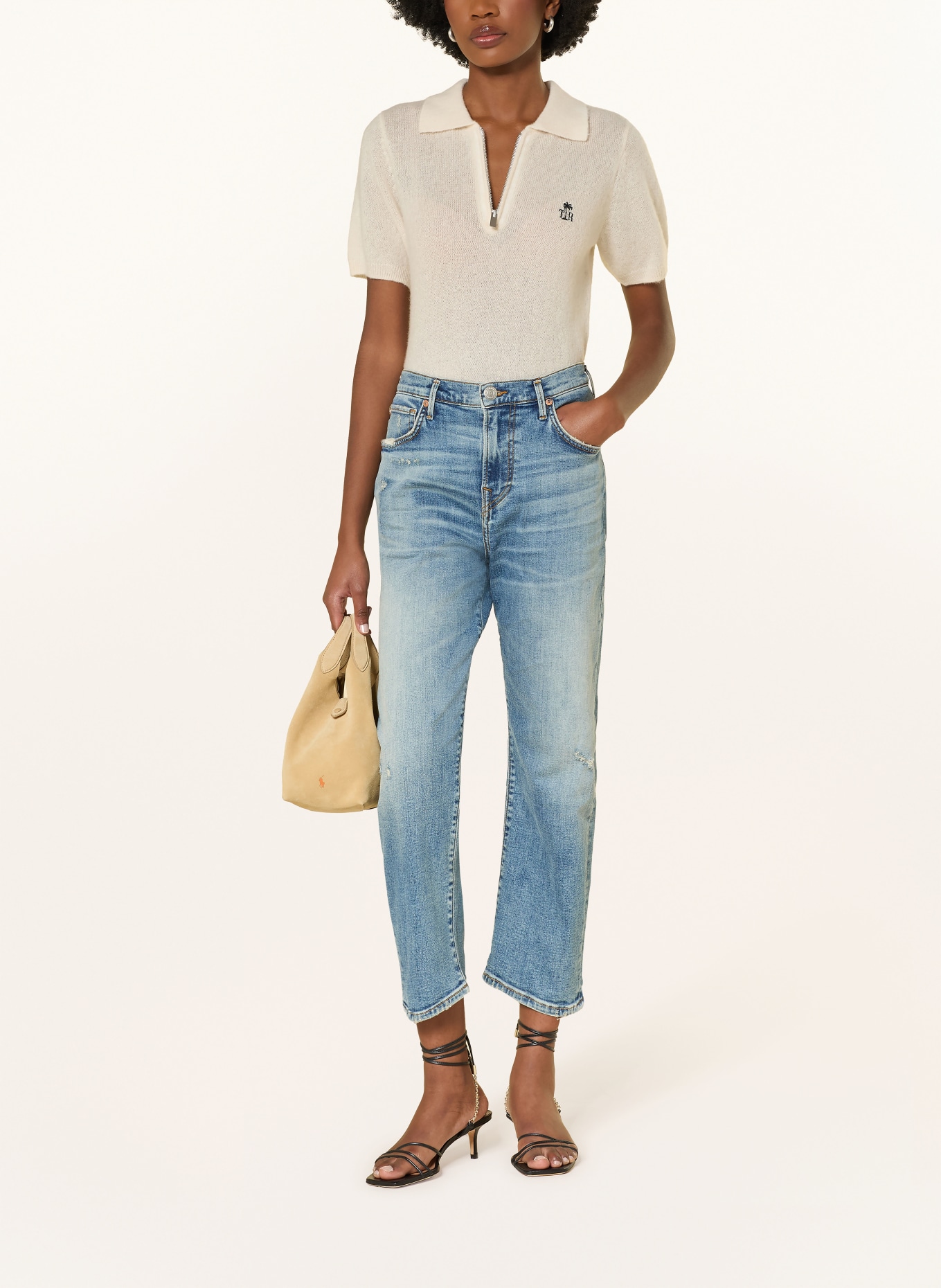 TRUE RELIGION Džíny pro maminky HOPE: 4646 Light Blue