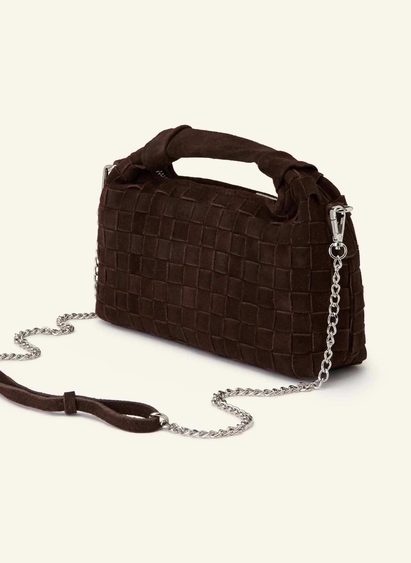 NÚNOO Umhängetasche DANDY MINI: DUNKELBRAUN