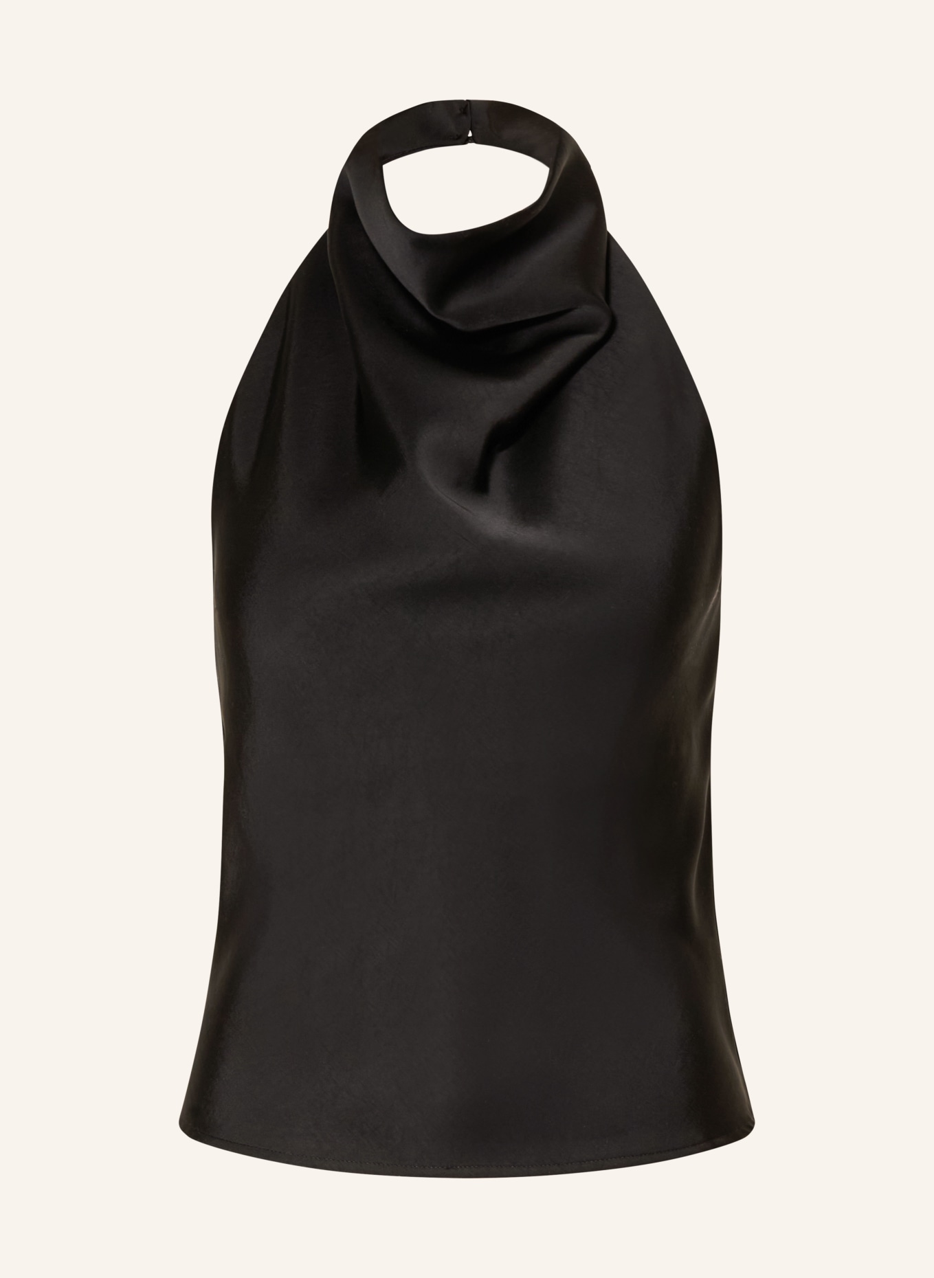 NEO NOIR Satintop SANIA: SCHWARZ