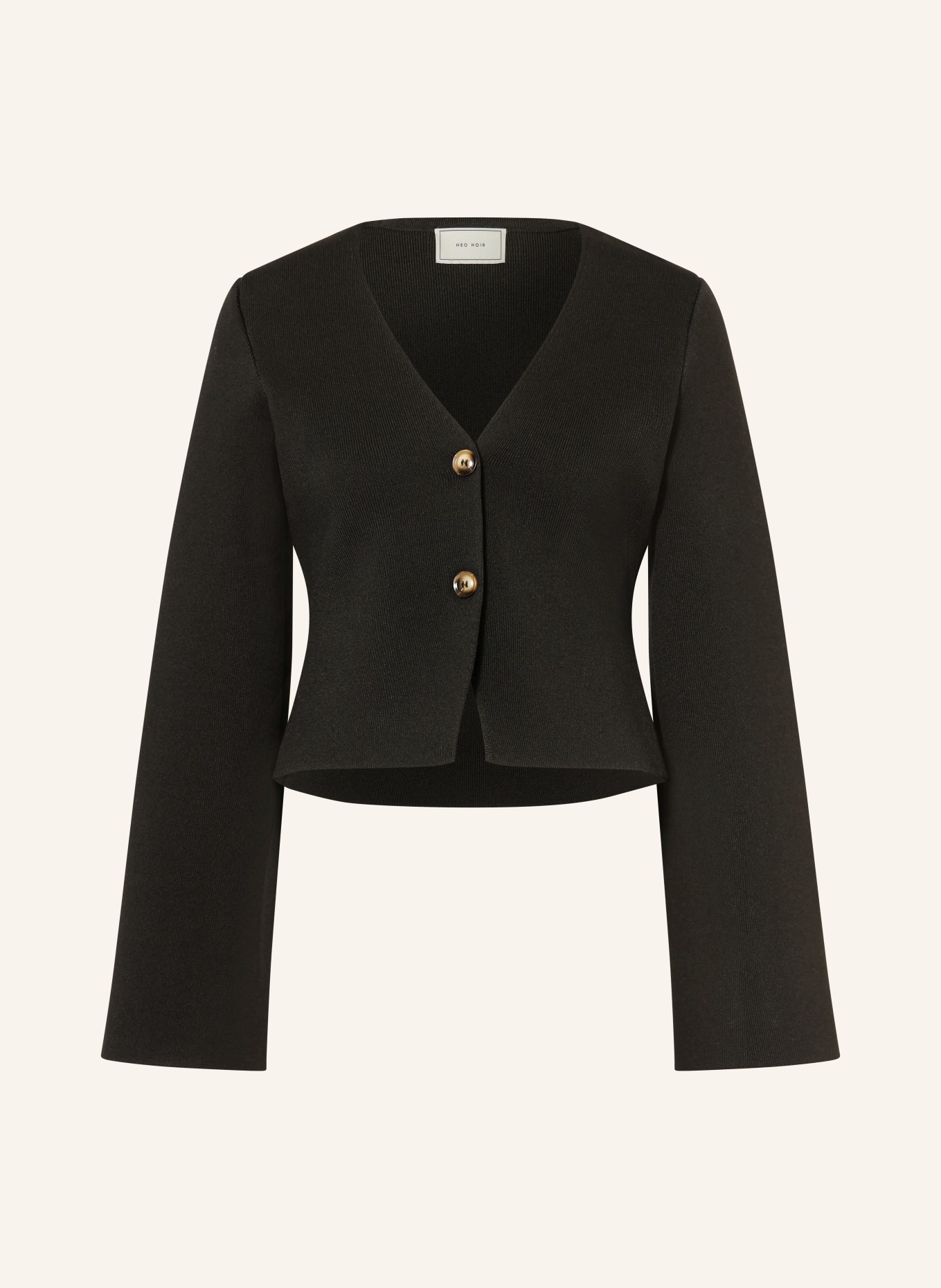 NEO NOIR Strickjacke FULVIA: SCHWARZ