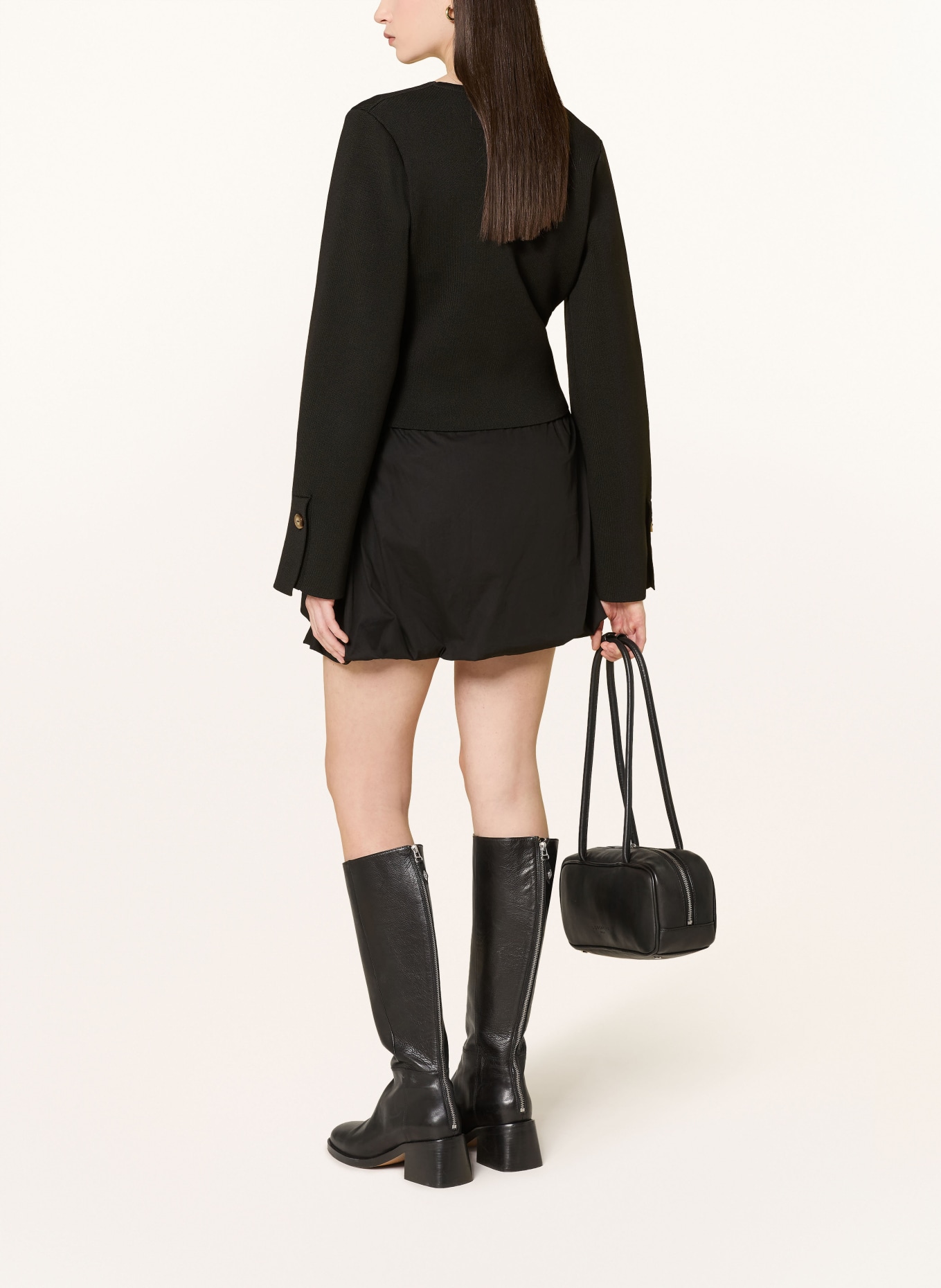 NEO NOIR Strickjacke FULVIA: SCHWARZ