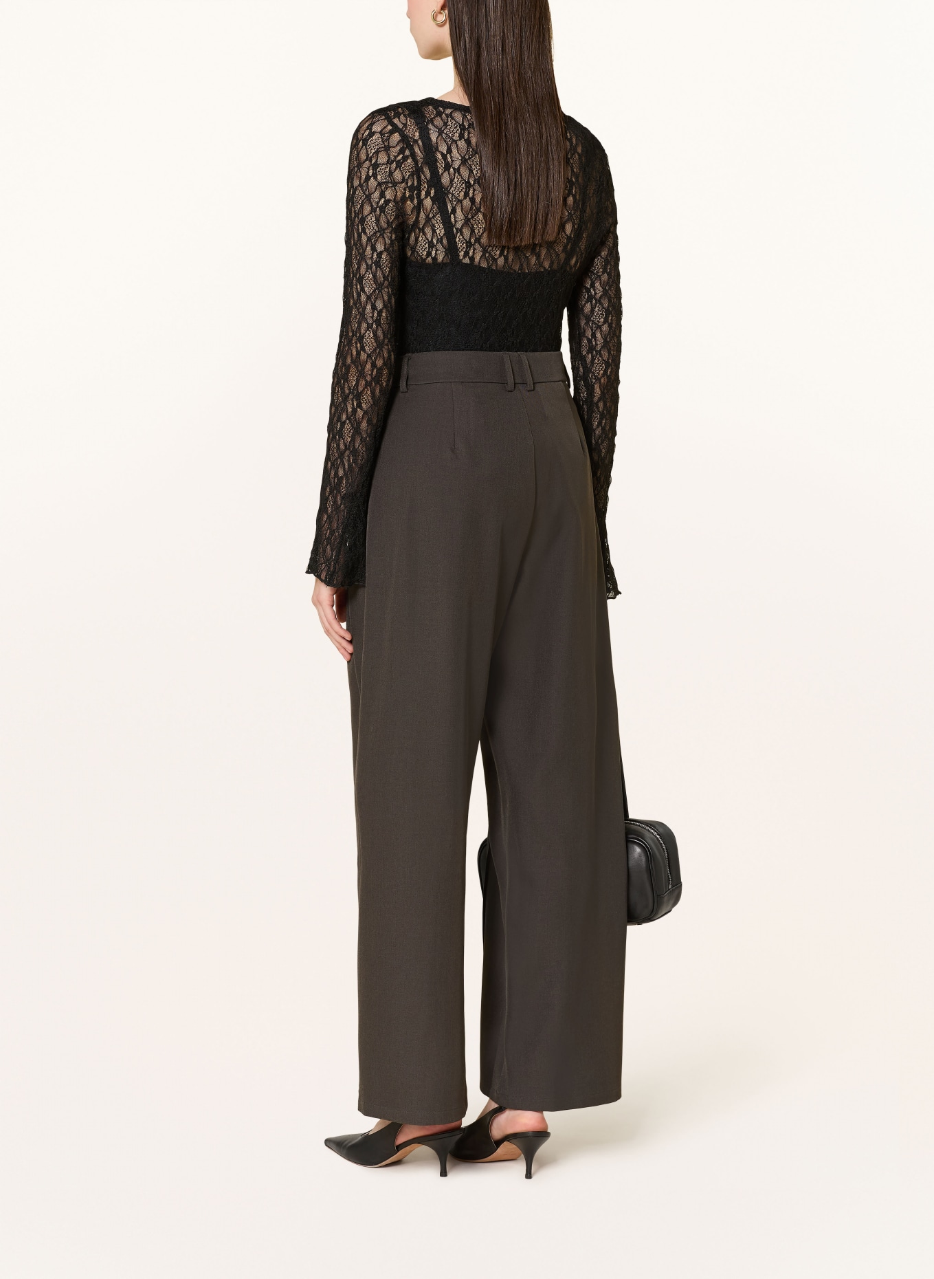 NEO NOIR Marlenehose TILIAN: DUNKELGRAU