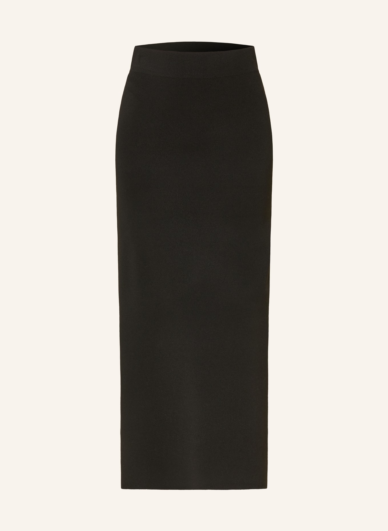 NEO NOIR Sukienka z dzianiny HANSA: CZARNY