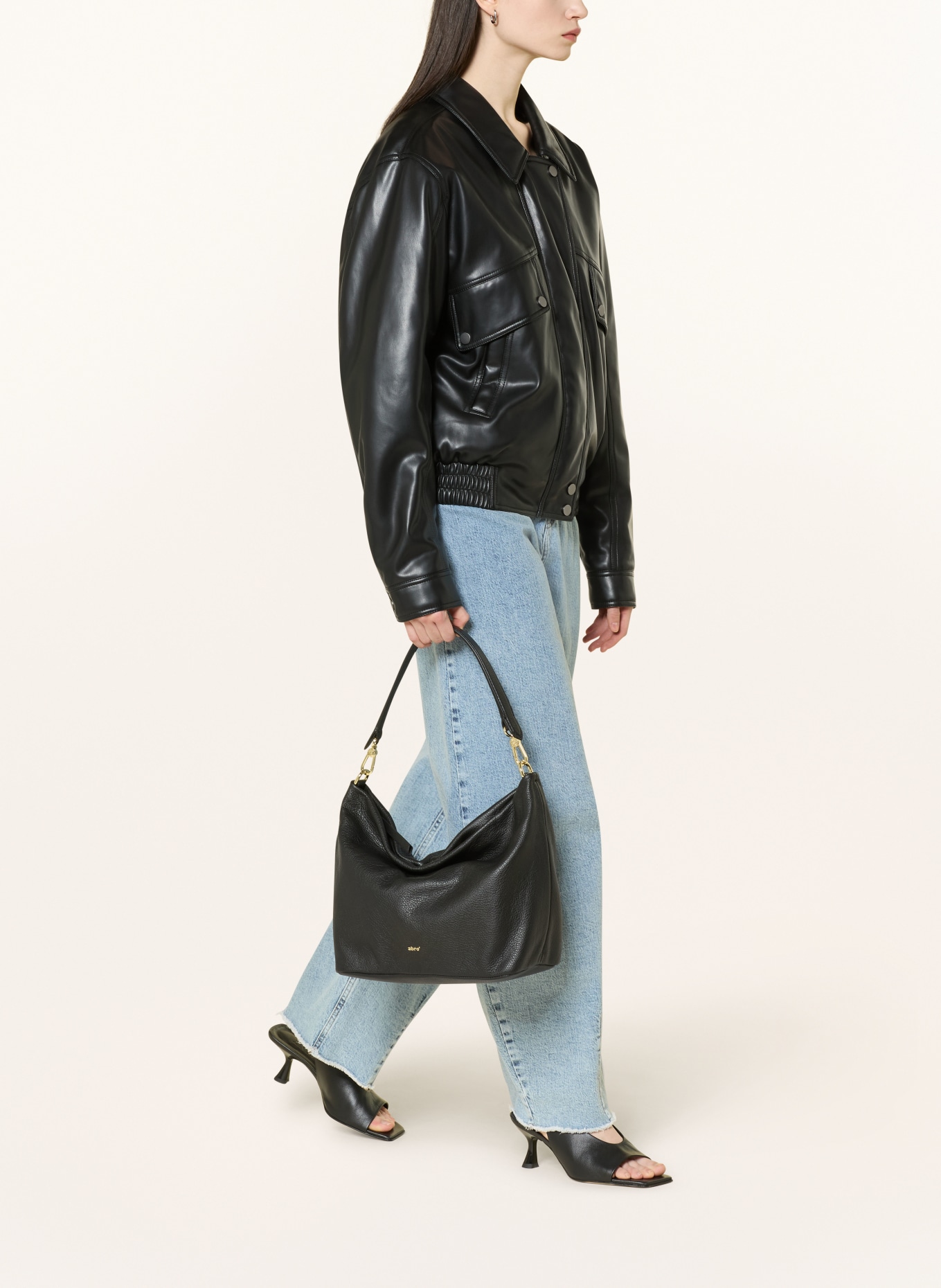 abro Torba na ramię DALIA: CZARNY