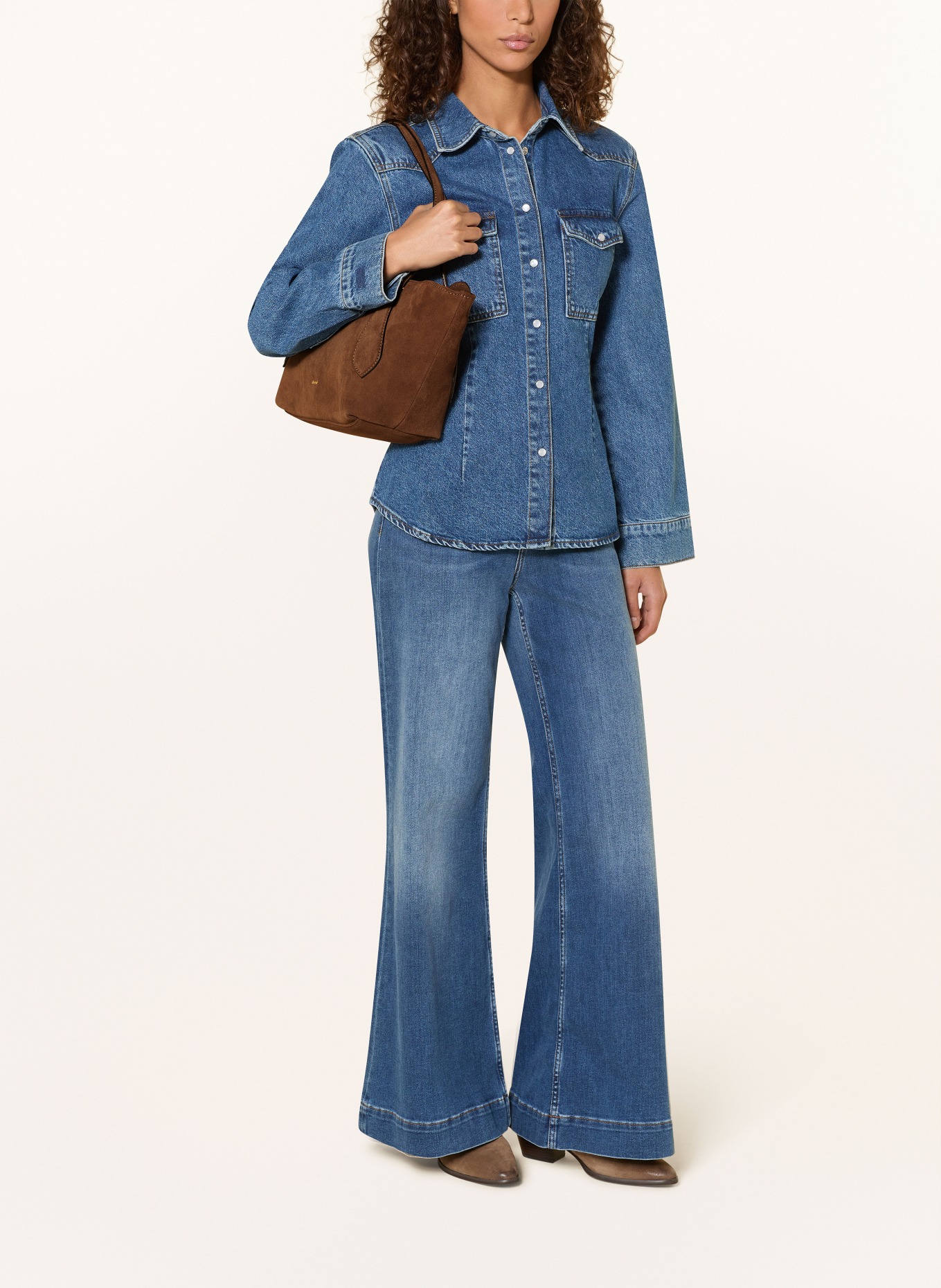 abro CARINA handbag: BROWN