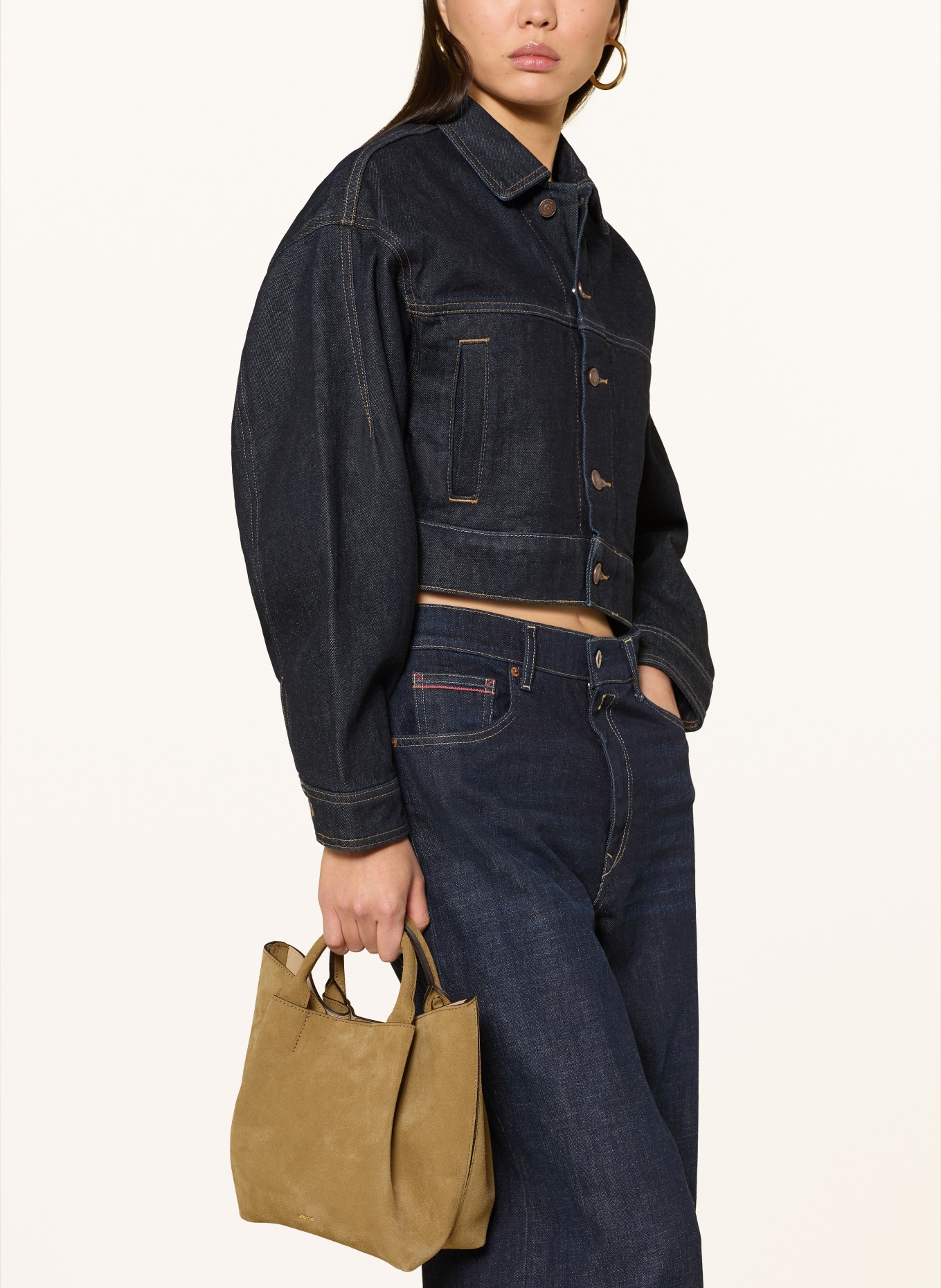 abro Sac à main ESSENTIAL avec pochette: KAKI