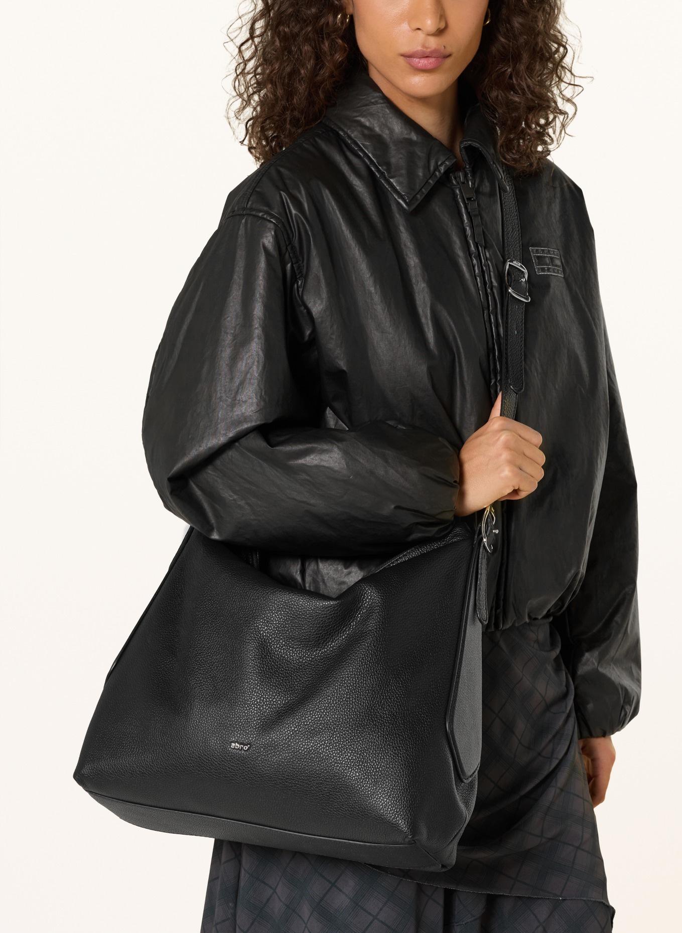 abro CARINA drawstring bag: BLACK