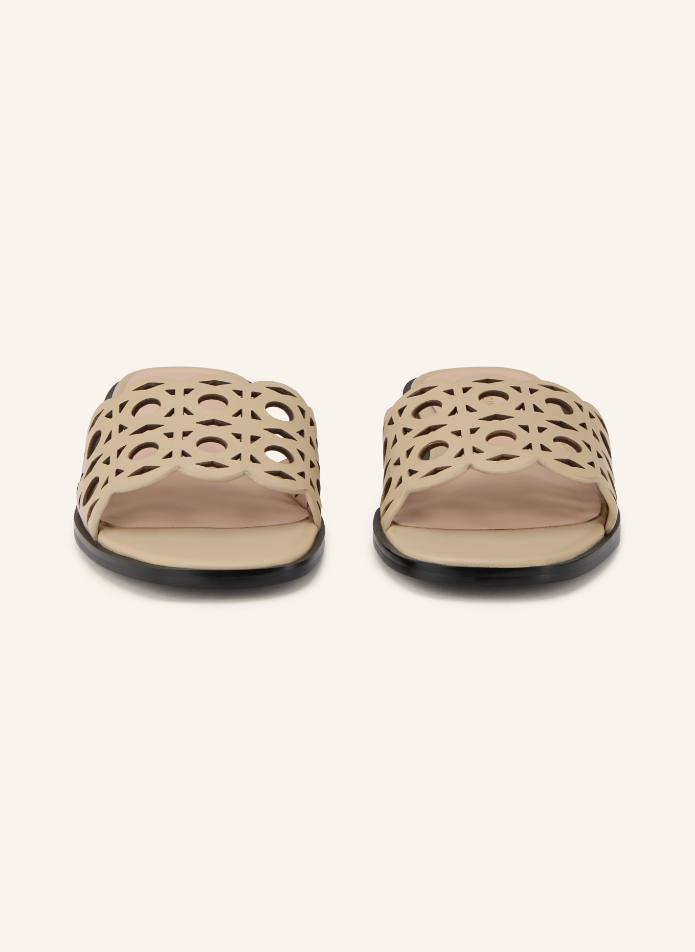 COCCINELLE klapki: BEŻOWY