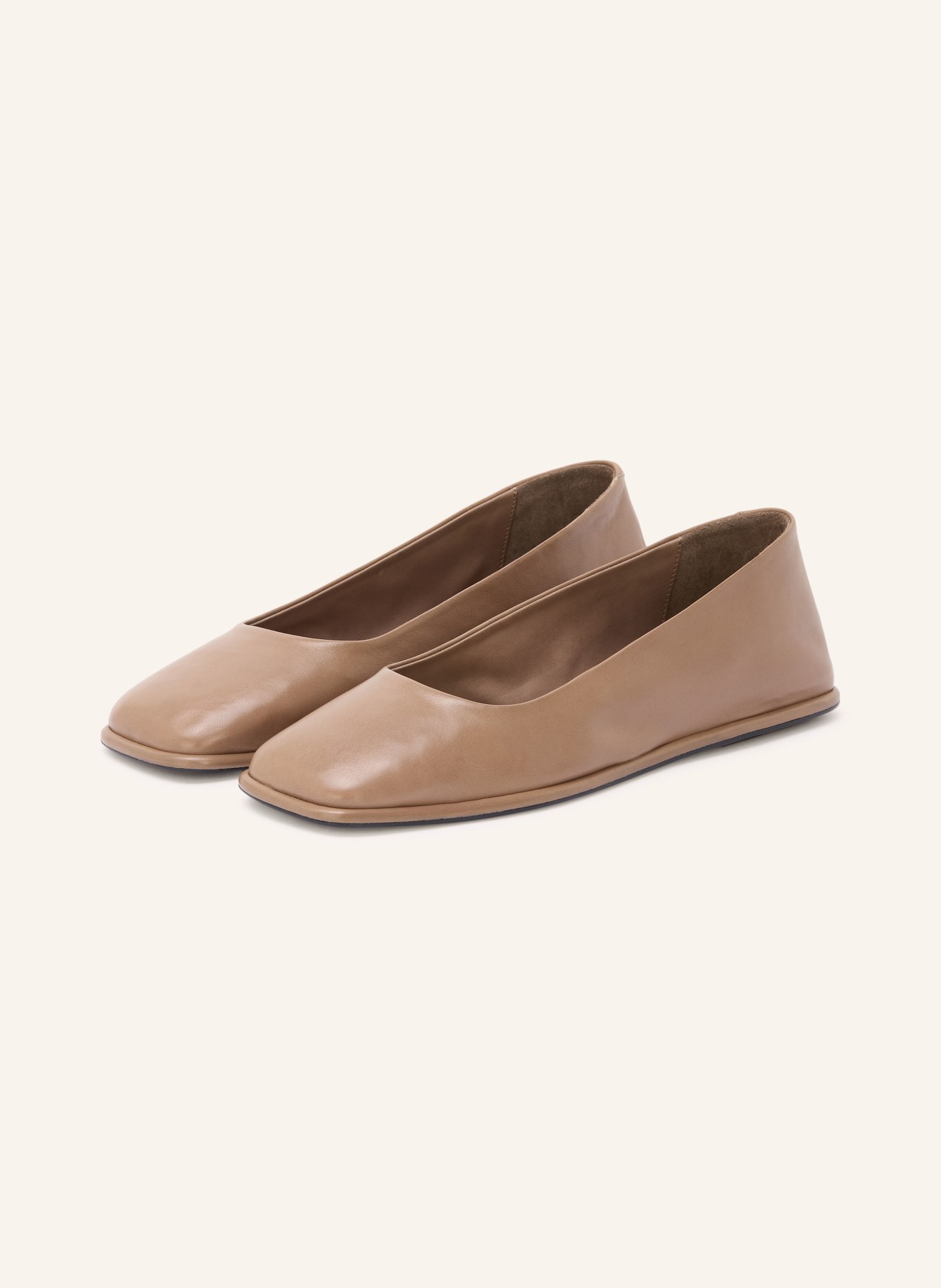OFFICINE CREATIVE Ballerinas CLOVER: CAMEL
