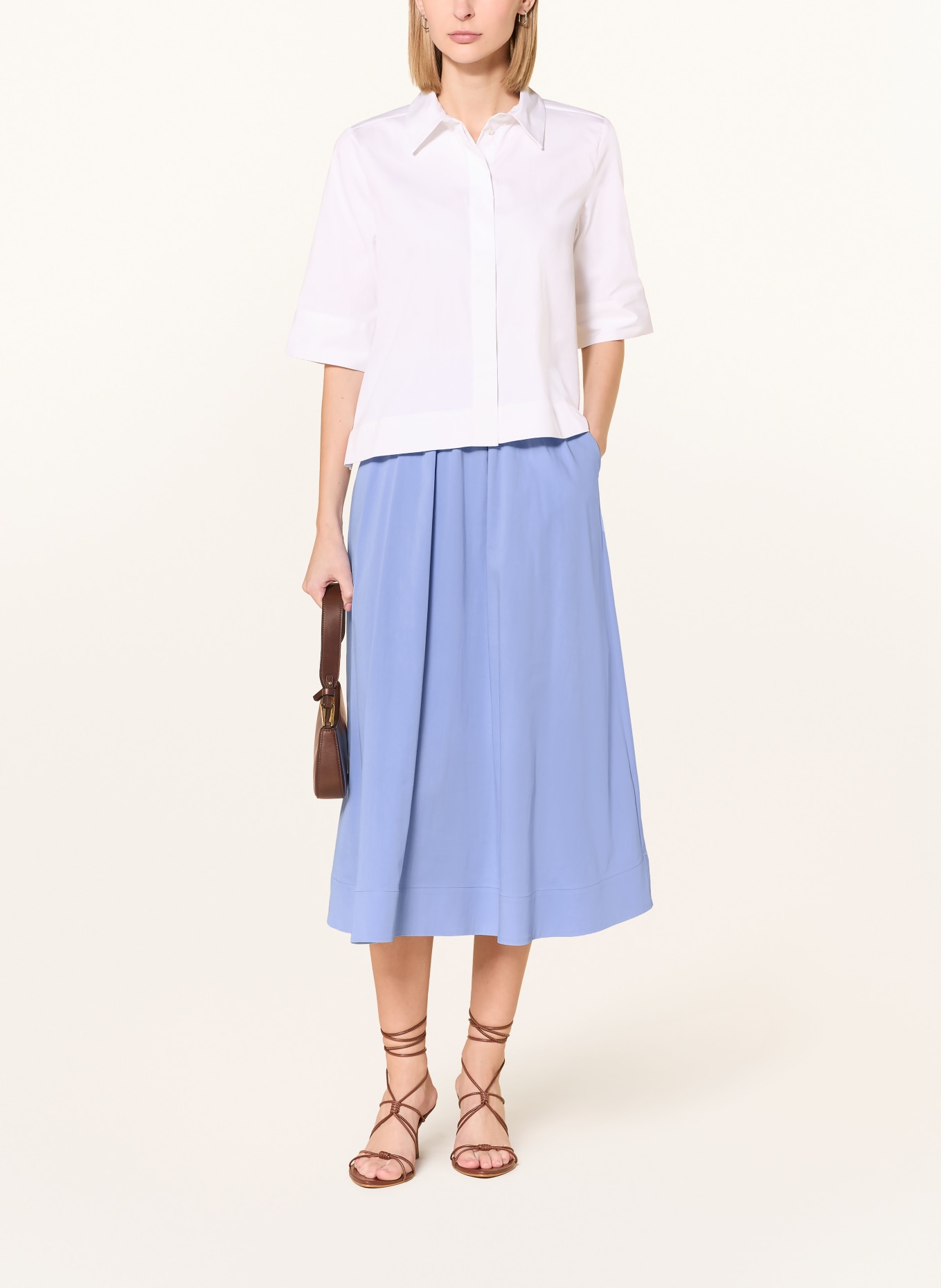 MILANO ITALY spódnica: JASNONIEBIESKI