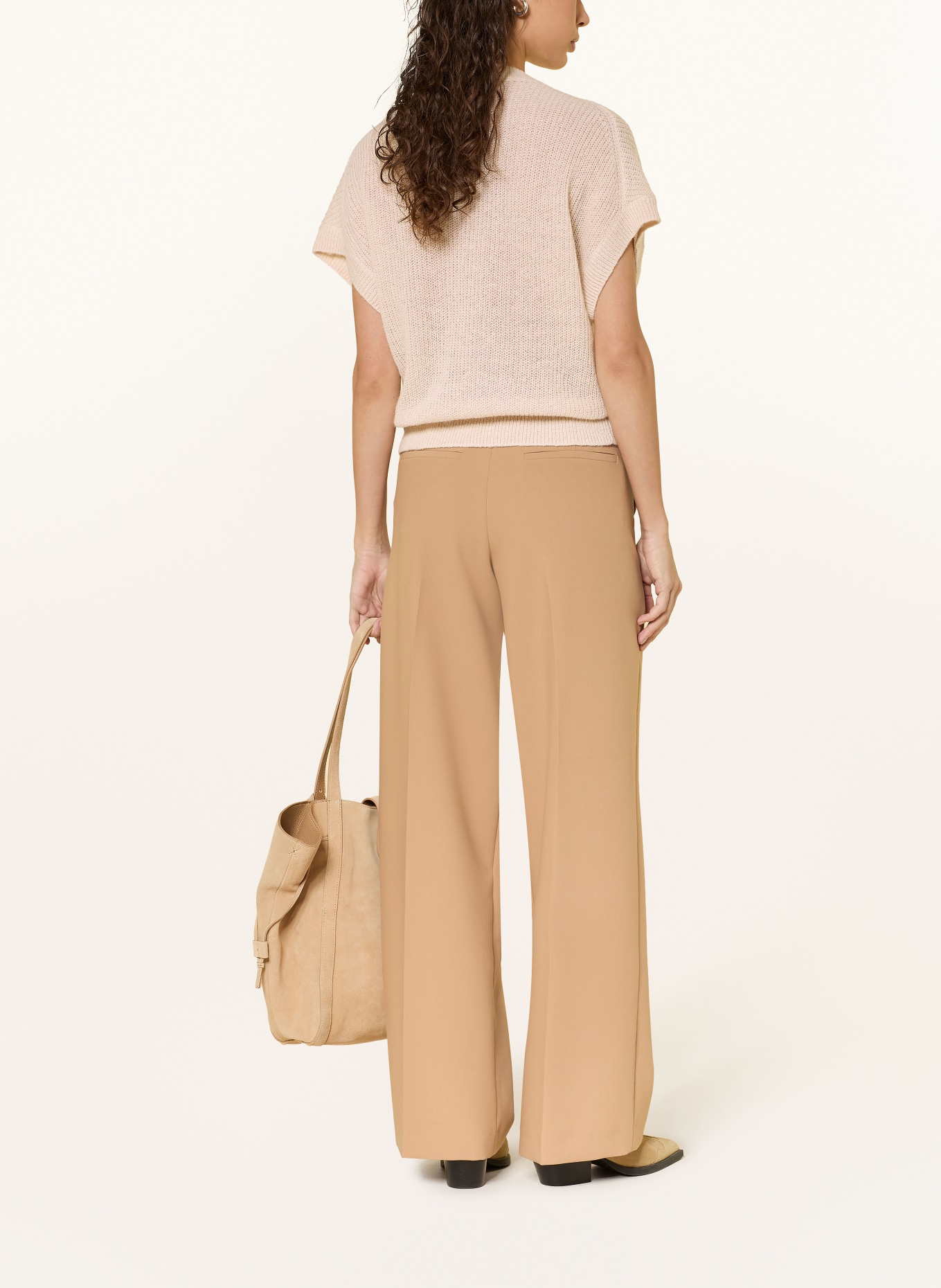 JOOP! Pullunder KULLA met alpaca: LICHTBRUIN