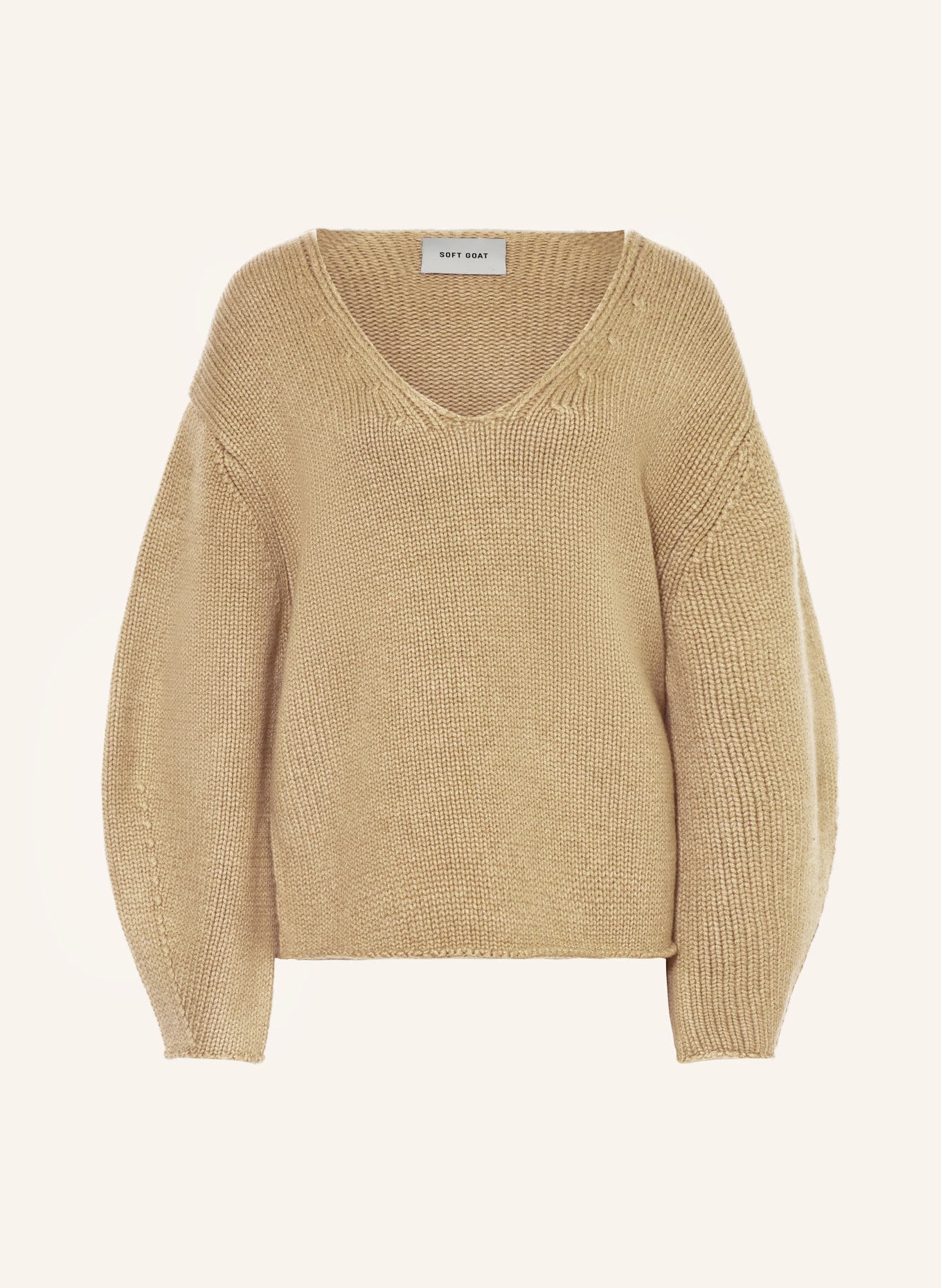 SOFT GOAT Cashmere-Pullover: OLIV
