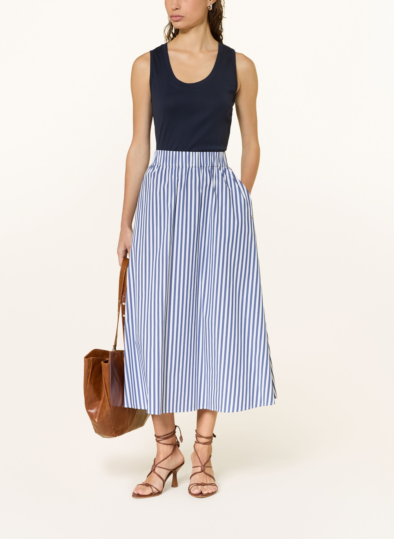 JOOP! SASKIA skirt: BLUE / WHITE