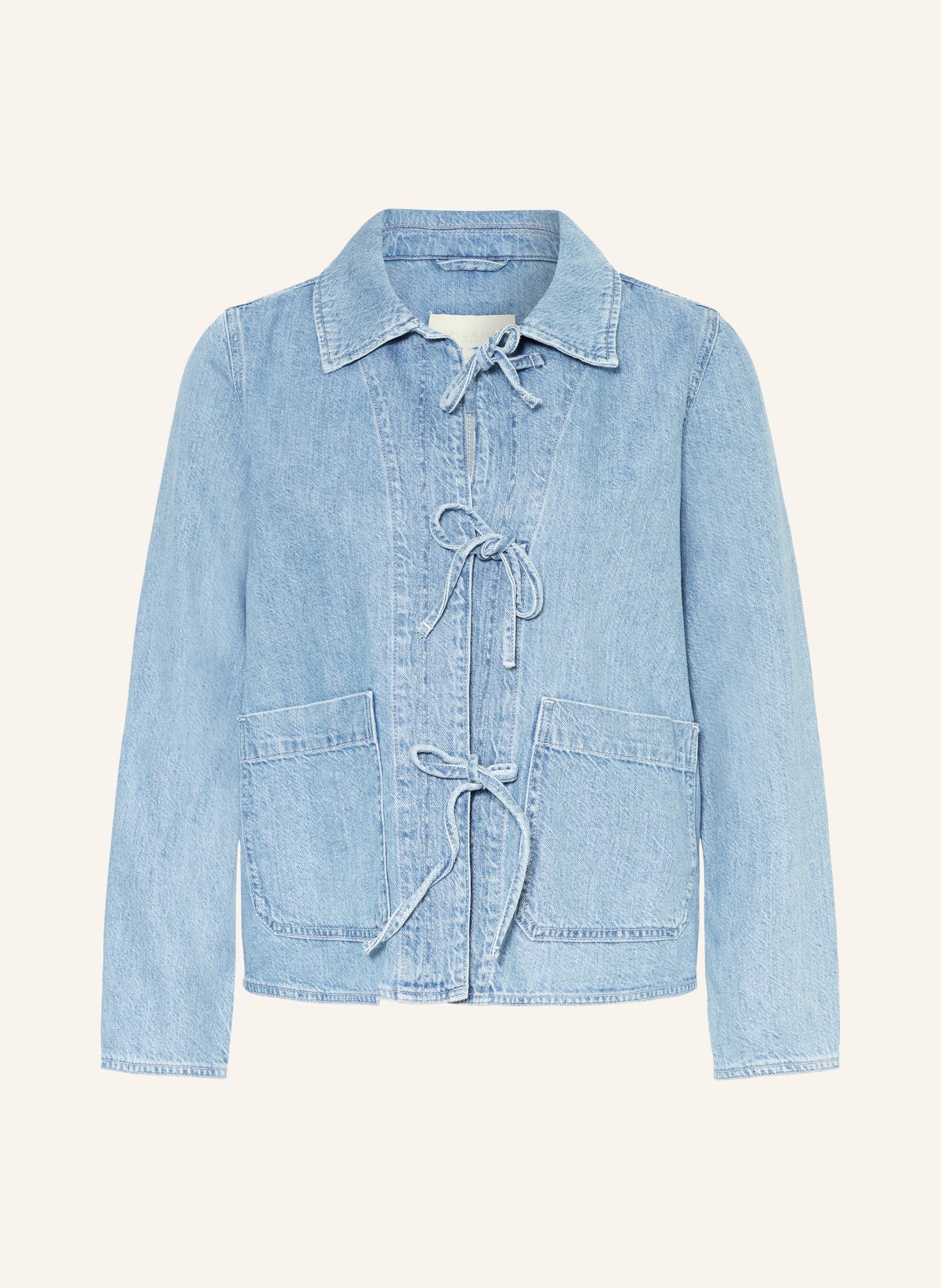 MILANO ITALY Jeansbluse: BLAU