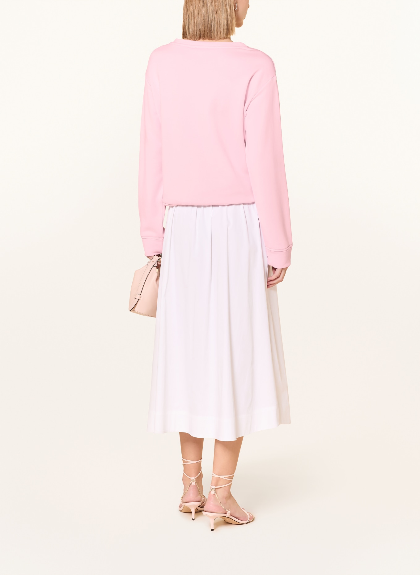 MILANO ITALY mikina: RŮŽOVÁ / ČERVENÁ / MODRÁ