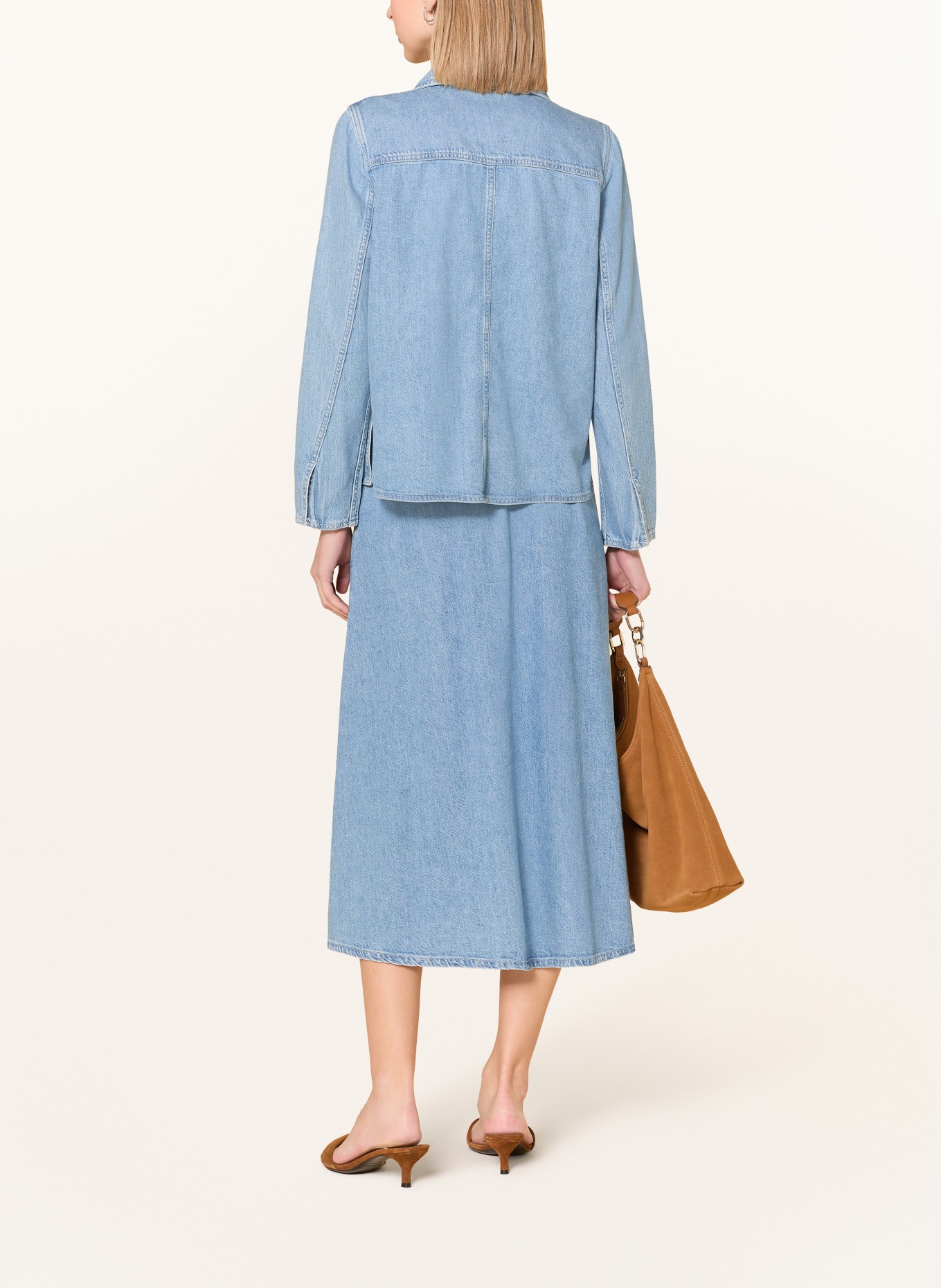 MILANO ITALY Jeansrock: BLAU