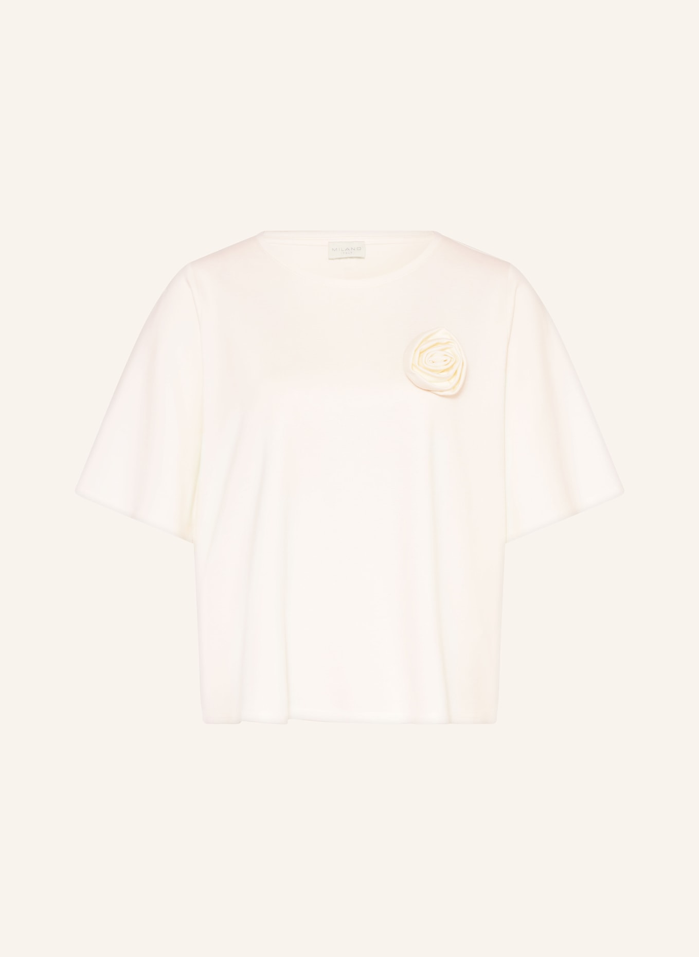 MILANO ITALY T-Shirt: ECRU