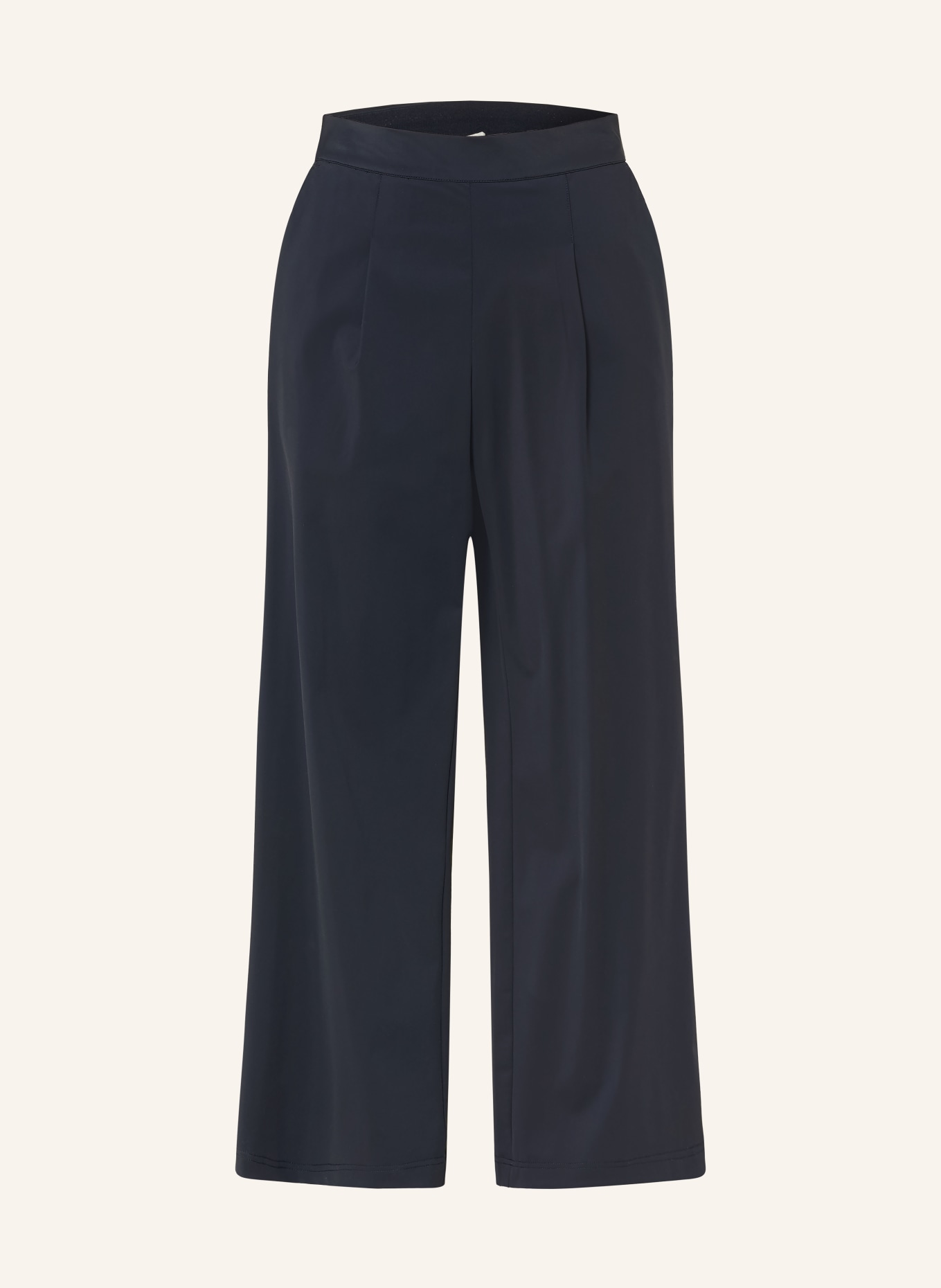 MILANO ITALY Jerseyové kalhoty Marlene: TMAVĚ MODRÁ