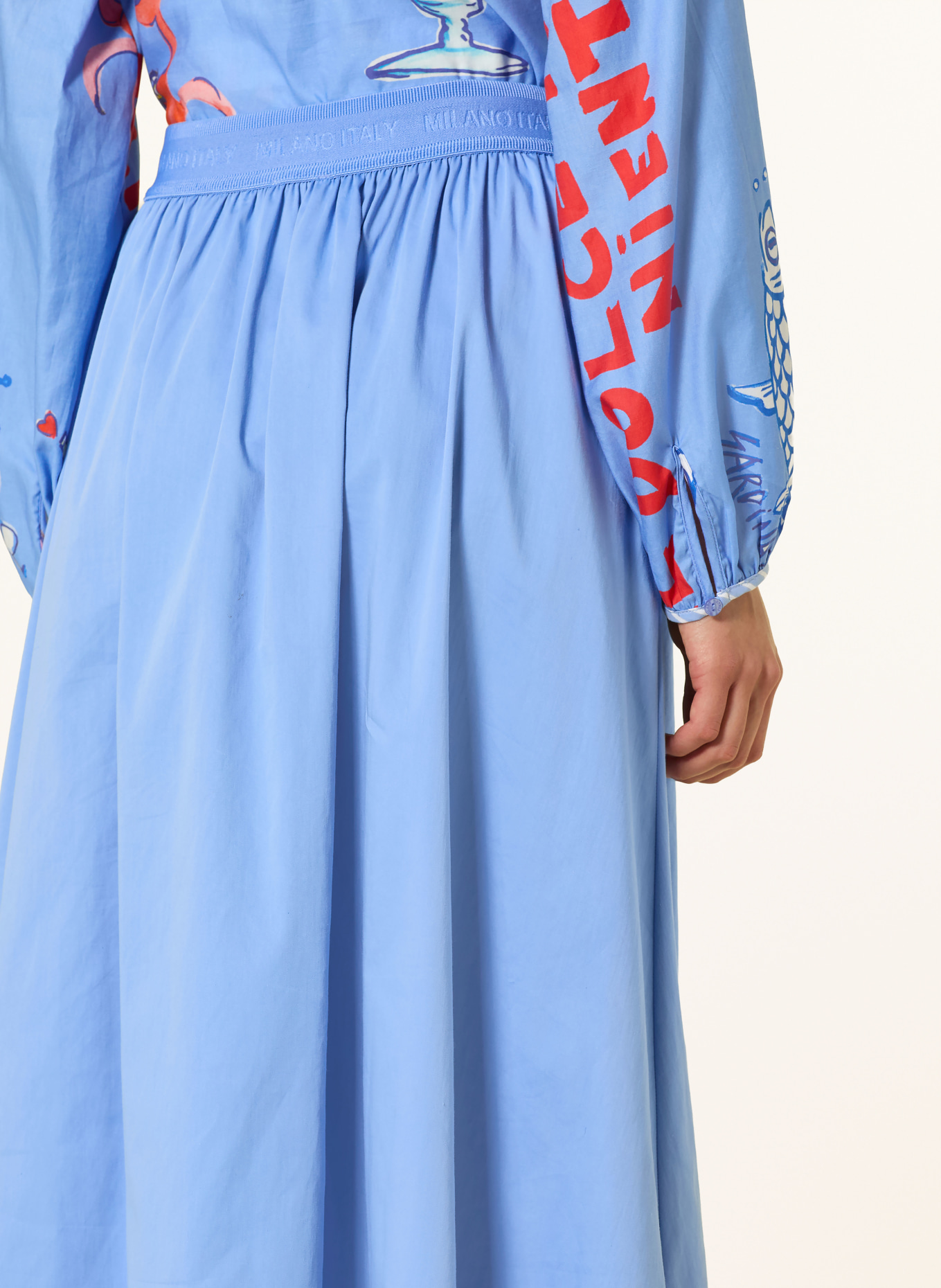 MILANO ITALY skirt: BLUE