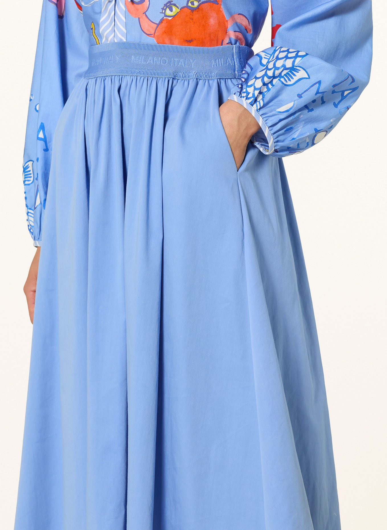 MILANO ITALY skirt: BLUE