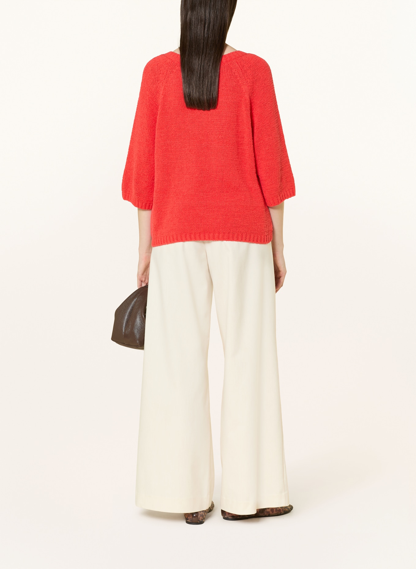 MILANO ITALY Pullover mit 3/4-Arm: ROT