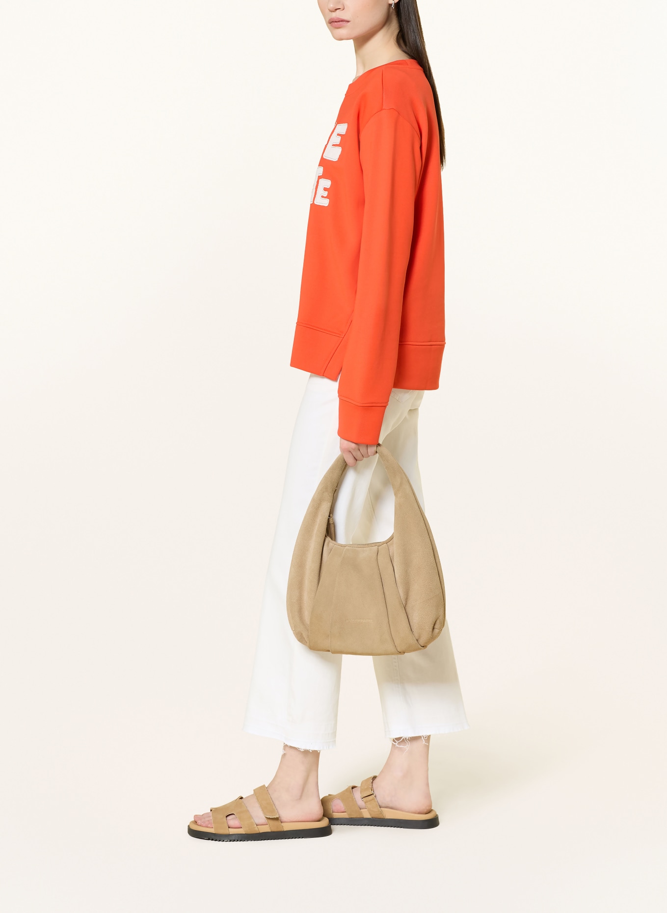 MILANO ITALY Džíny s rozšiřujícími se nohavicemi: 104 OFFWHITE