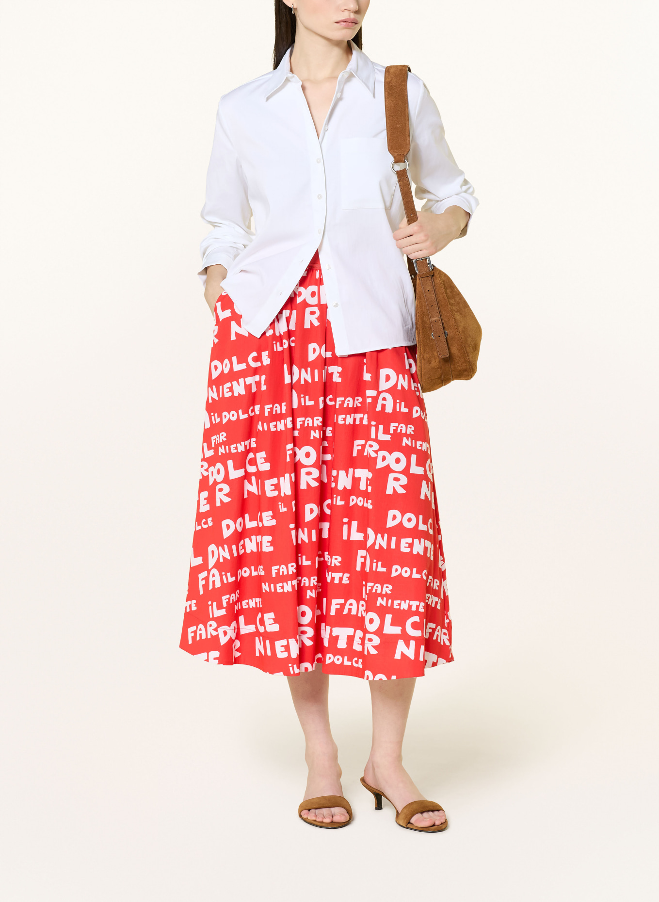 MILANO ITALY shirt blouse: WHITE