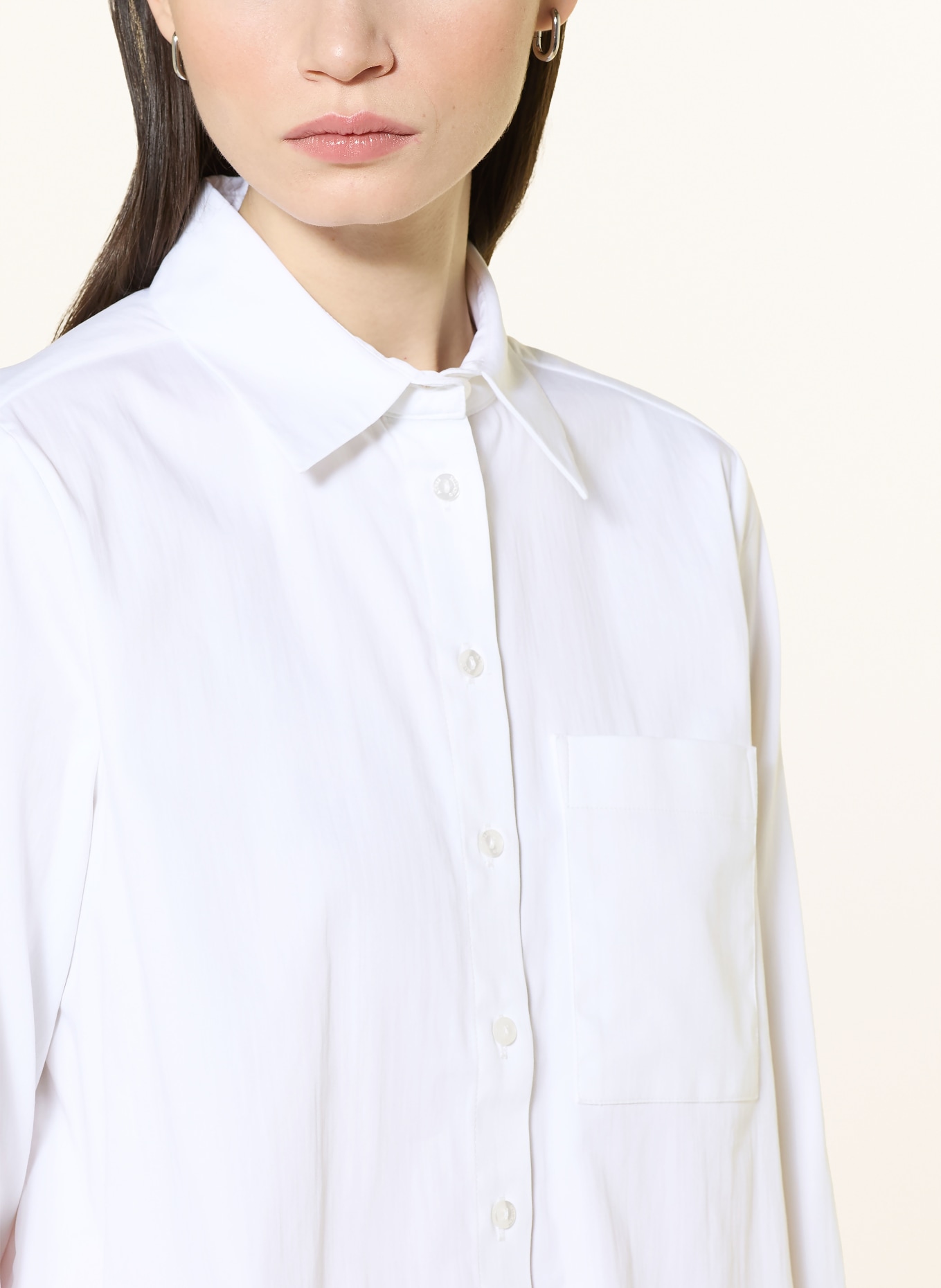 MILANO ITALY shirt blouse: WHITE