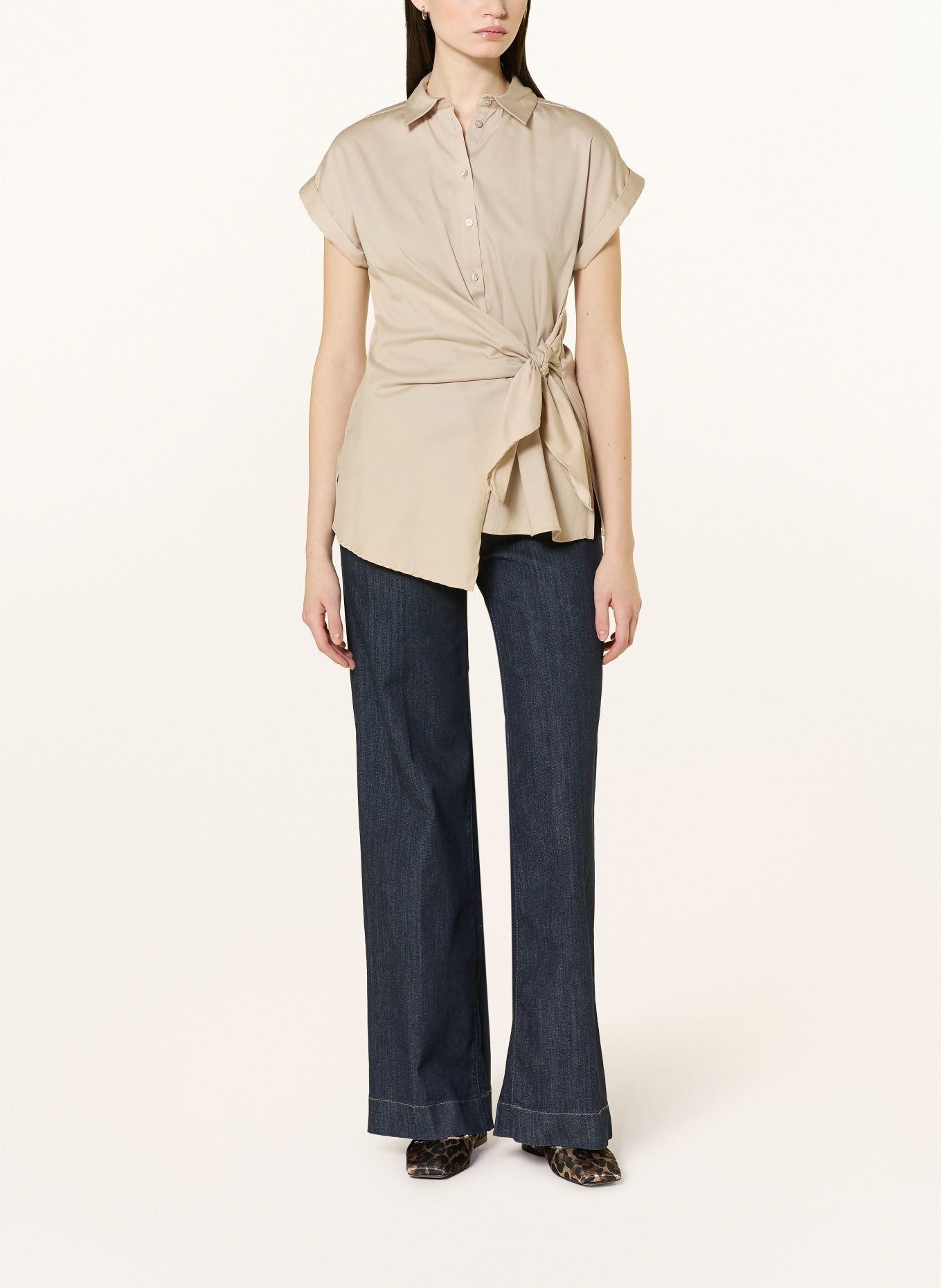 MILANO ITALY košile: KRÉMOVÁ