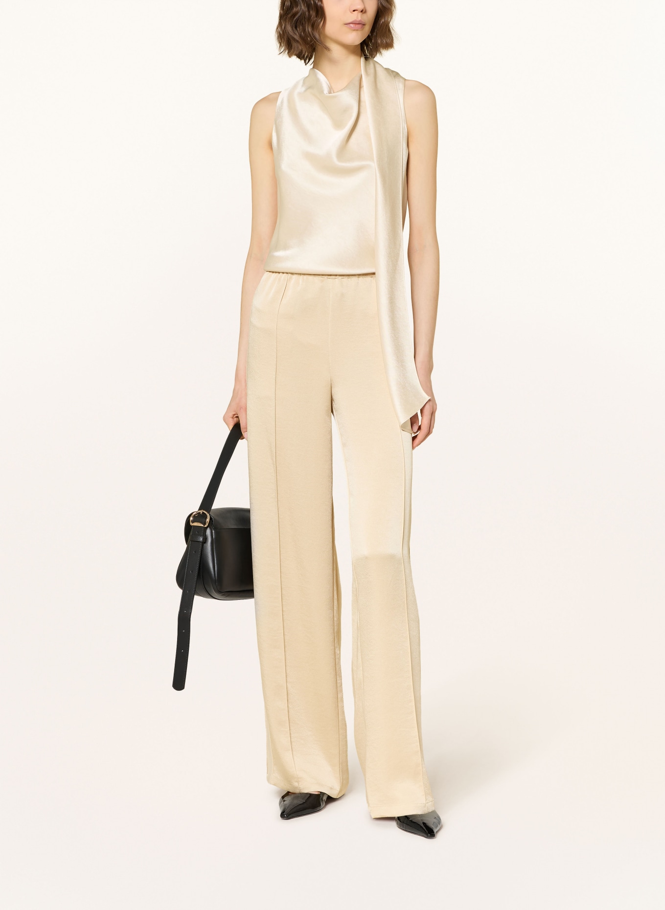 VINCE Satintop: ECRU