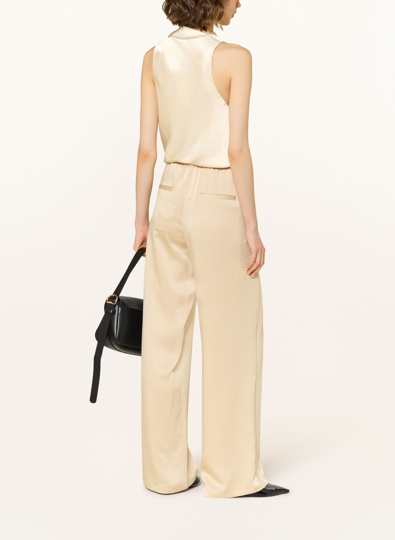 VINCE Satintop: ECRU